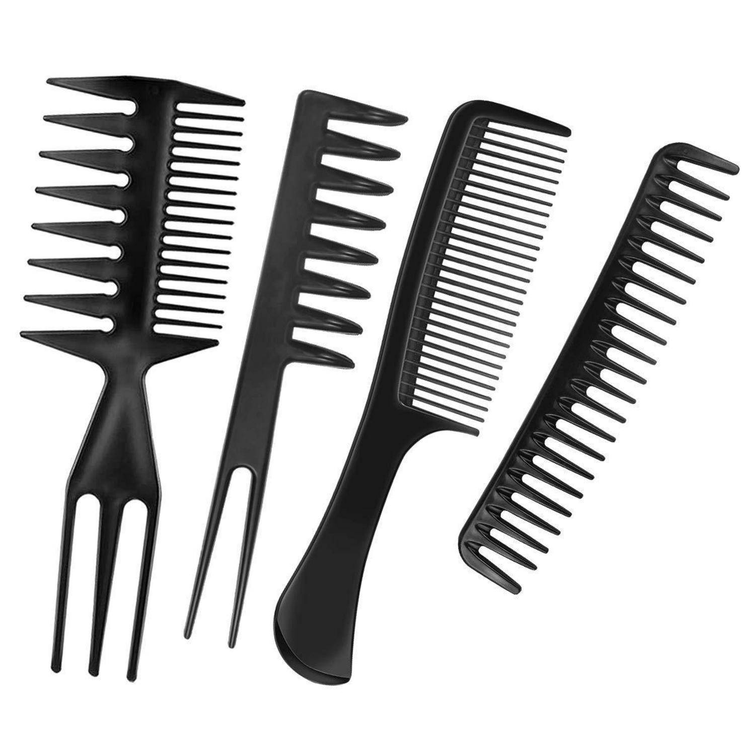 Hair Styling Kämme 10Pcs Profi Friseur Haar Zubehör Set Tragbar Tasche