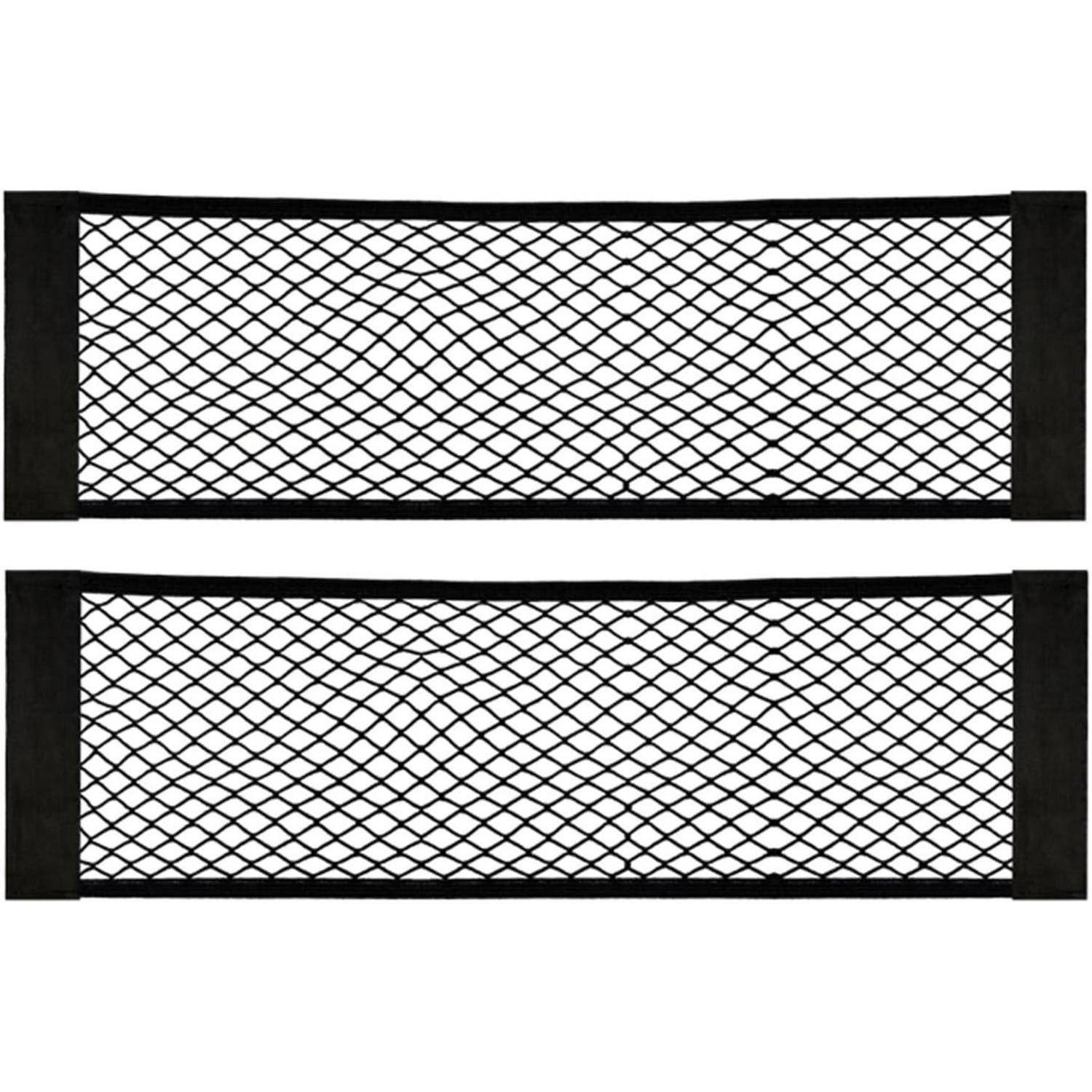 Kofferraumnetz Gepäcknetz Auto elastisch 85x25cm（2 Stück）