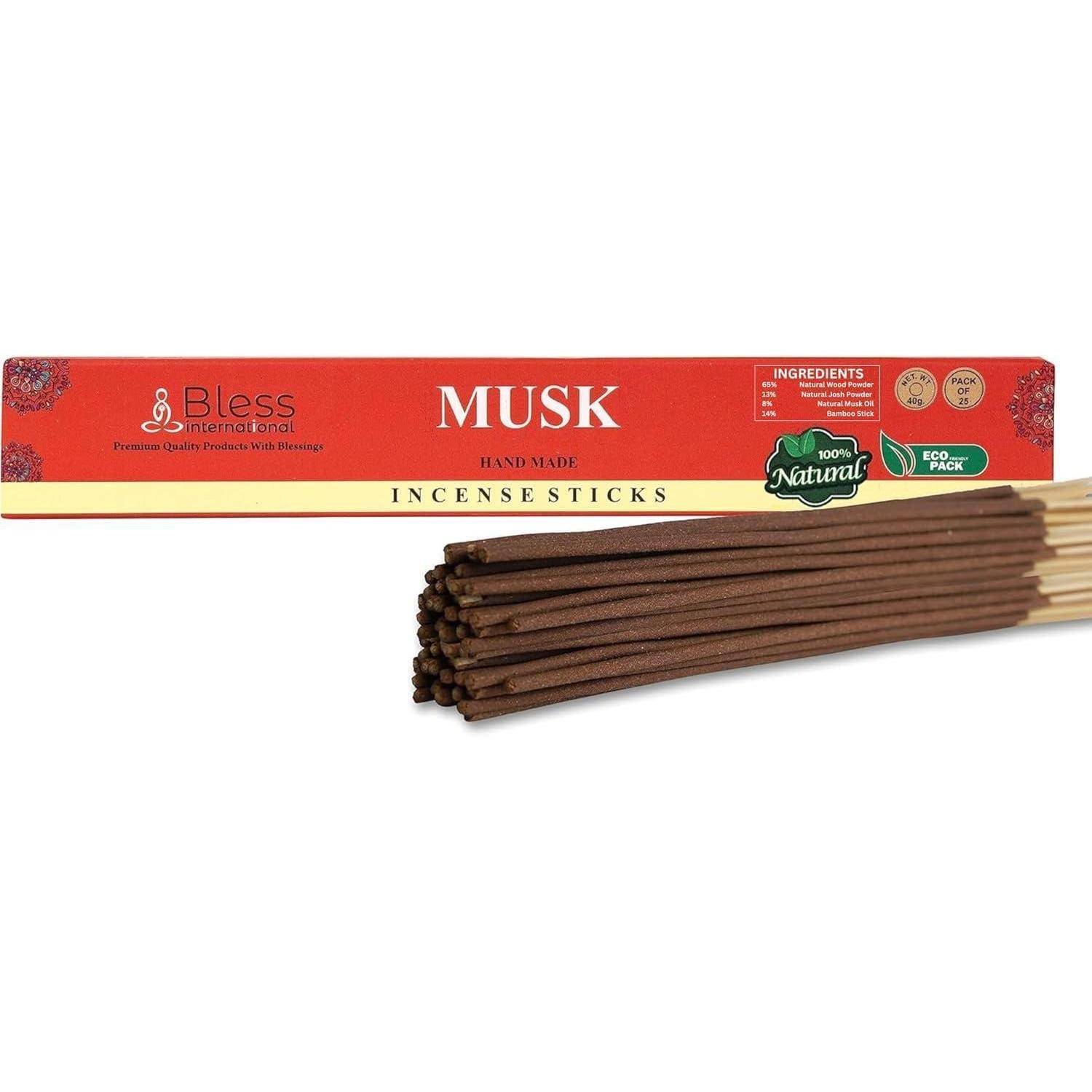 Räucherstäbchen Musk 25Stäbchen 100natürlich Musk 25 Sticks 40GM