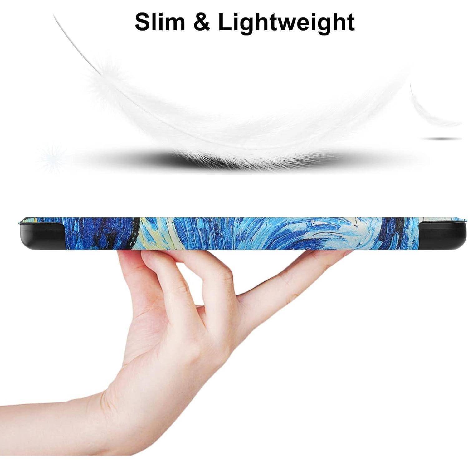 Hülle Slimshell 6 Zoll Shine 5 Clara Auto Sleep Wake Starry Sky
