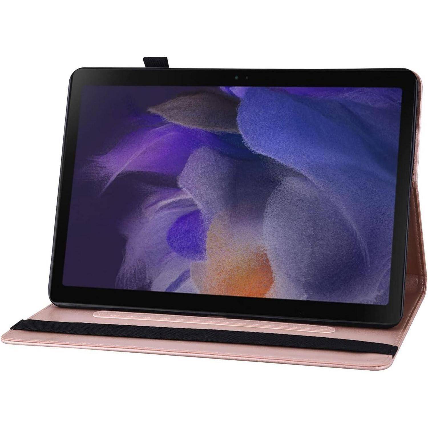Tablet Schutzhülle Tab A9 Plus 11 Zoll Leder Magnetisch Roségold