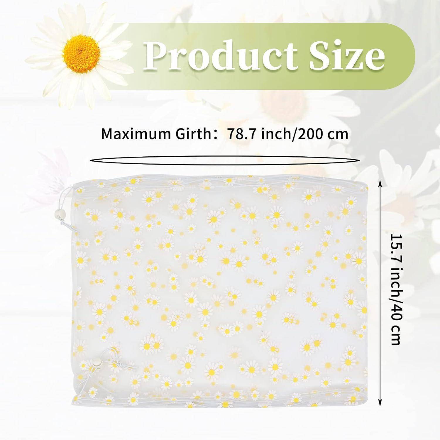 Vogelkäfig 78,7 x 15,7 Zoll 200 x 40 cm 2 Stücke WeiGänseblümchen