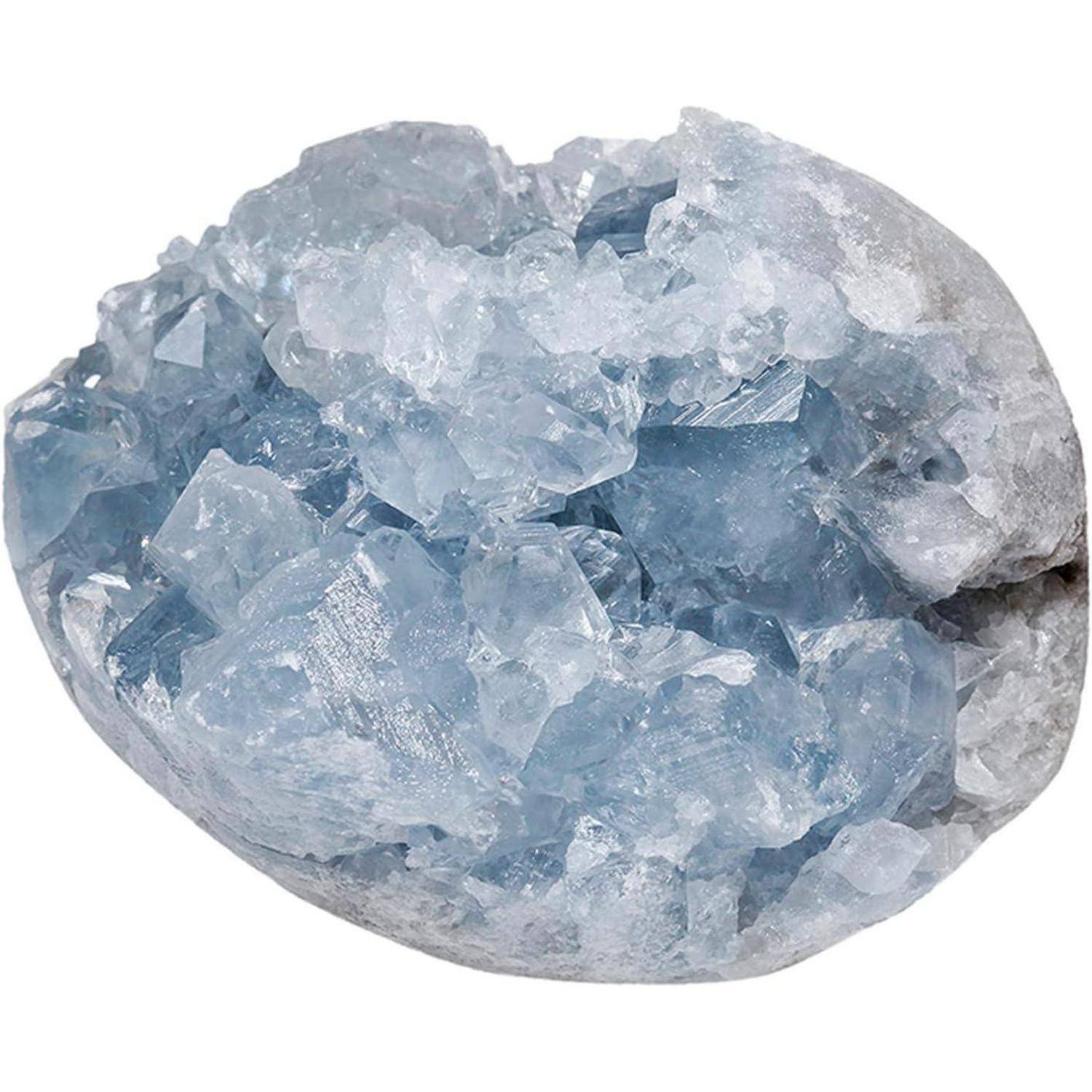 Kristall Celestite Druse Rohstein Reiki Celestite Kristall Large