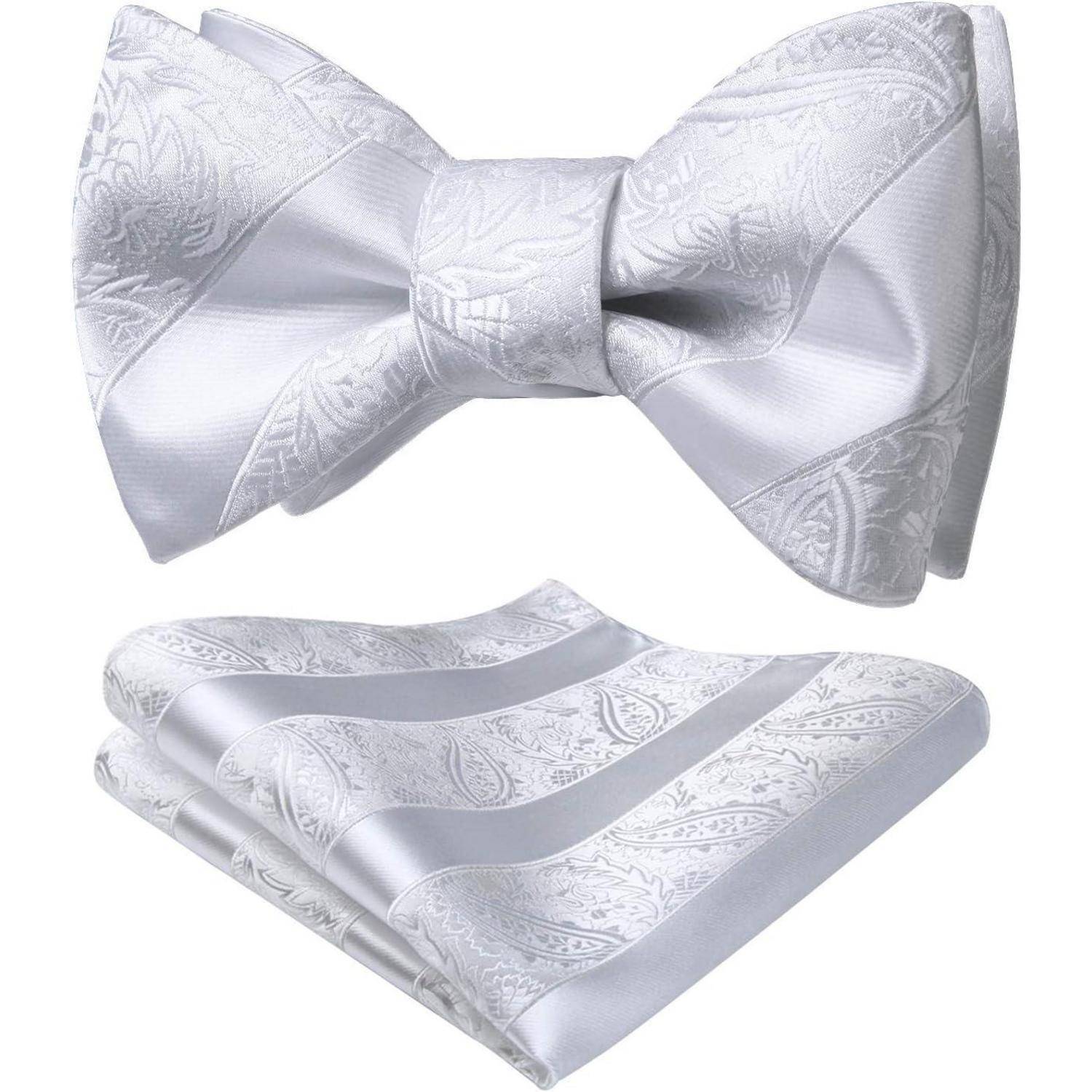 Einstecktuch Herren Paisleymuster Hochzeit Jacquard Weip