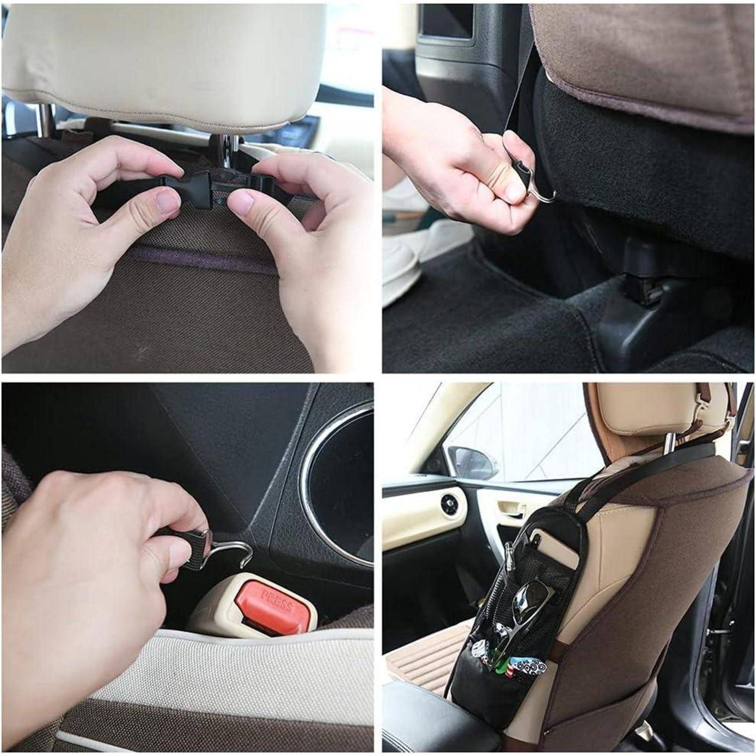 Autositz Organizer Hängende Seitentasche Taschen Anschließen Haken