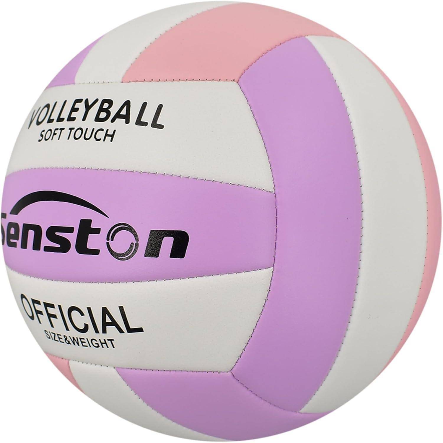 Volleyball Größe 5 Wasserfest Pumpe Beachvolleyball Mauve