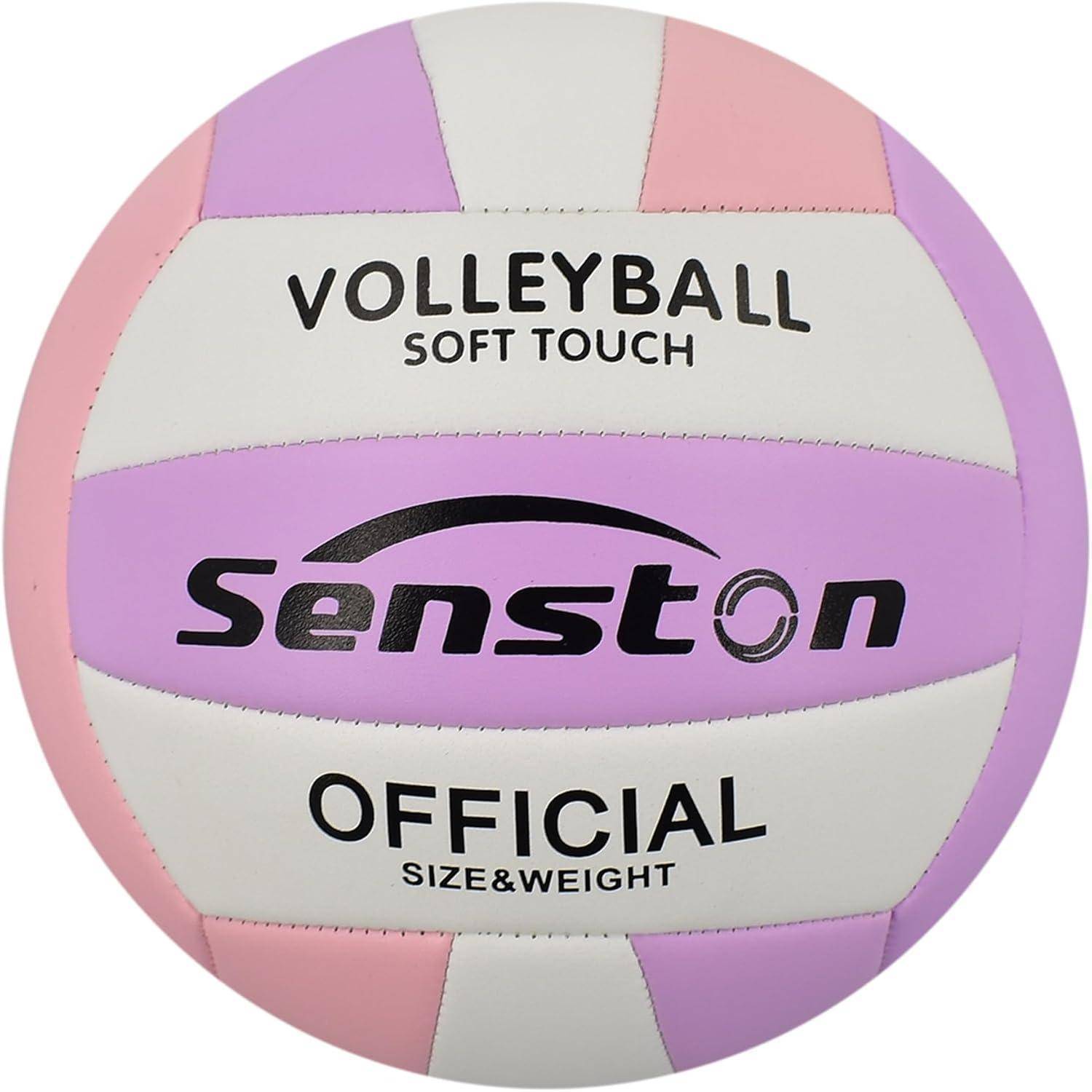 Volleyball Größe 5 Wasserfest Pumpe Beachvolleyball Mauve
