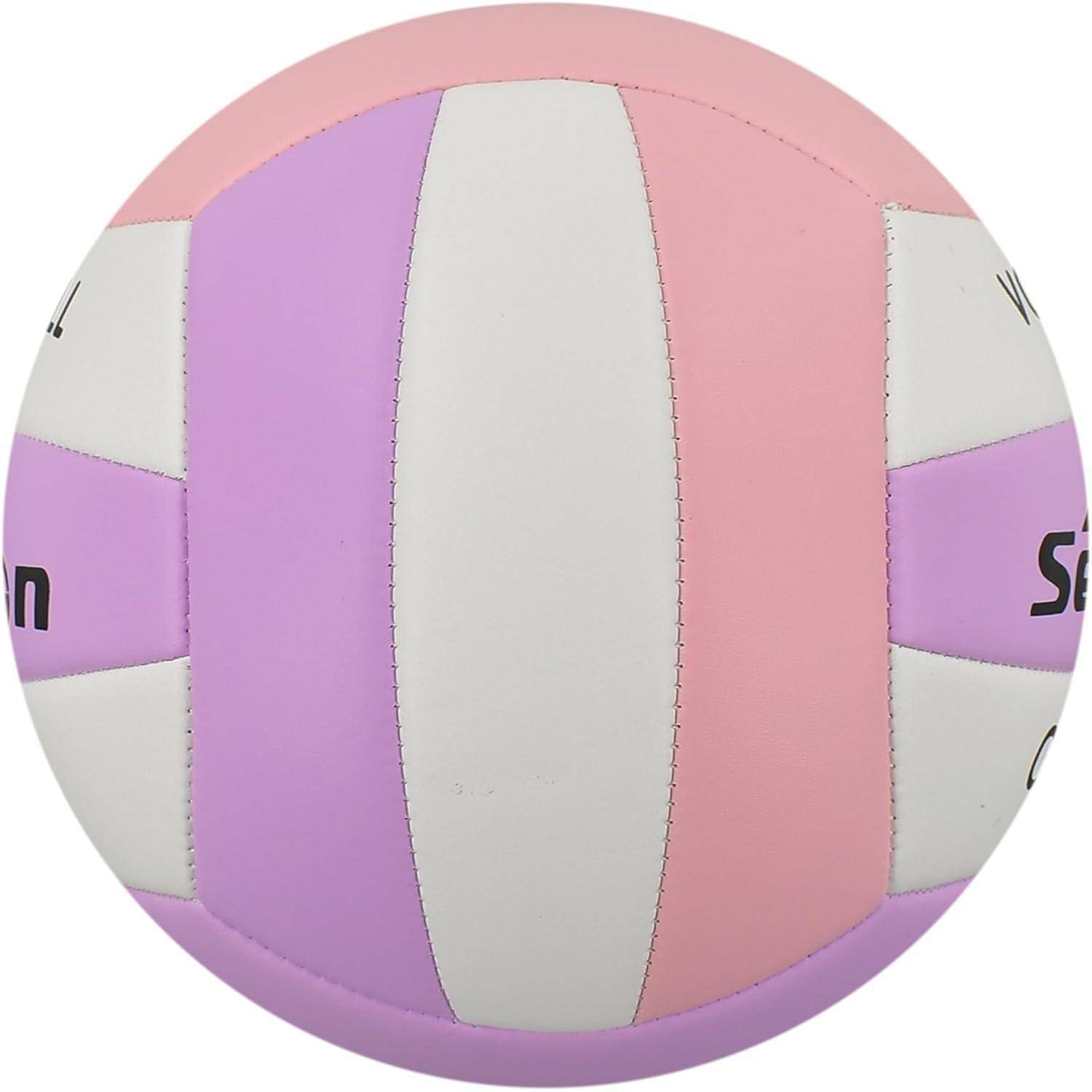Volleyball Größe 5 Wasserfest Pumpe Beachvolleyball Mauve