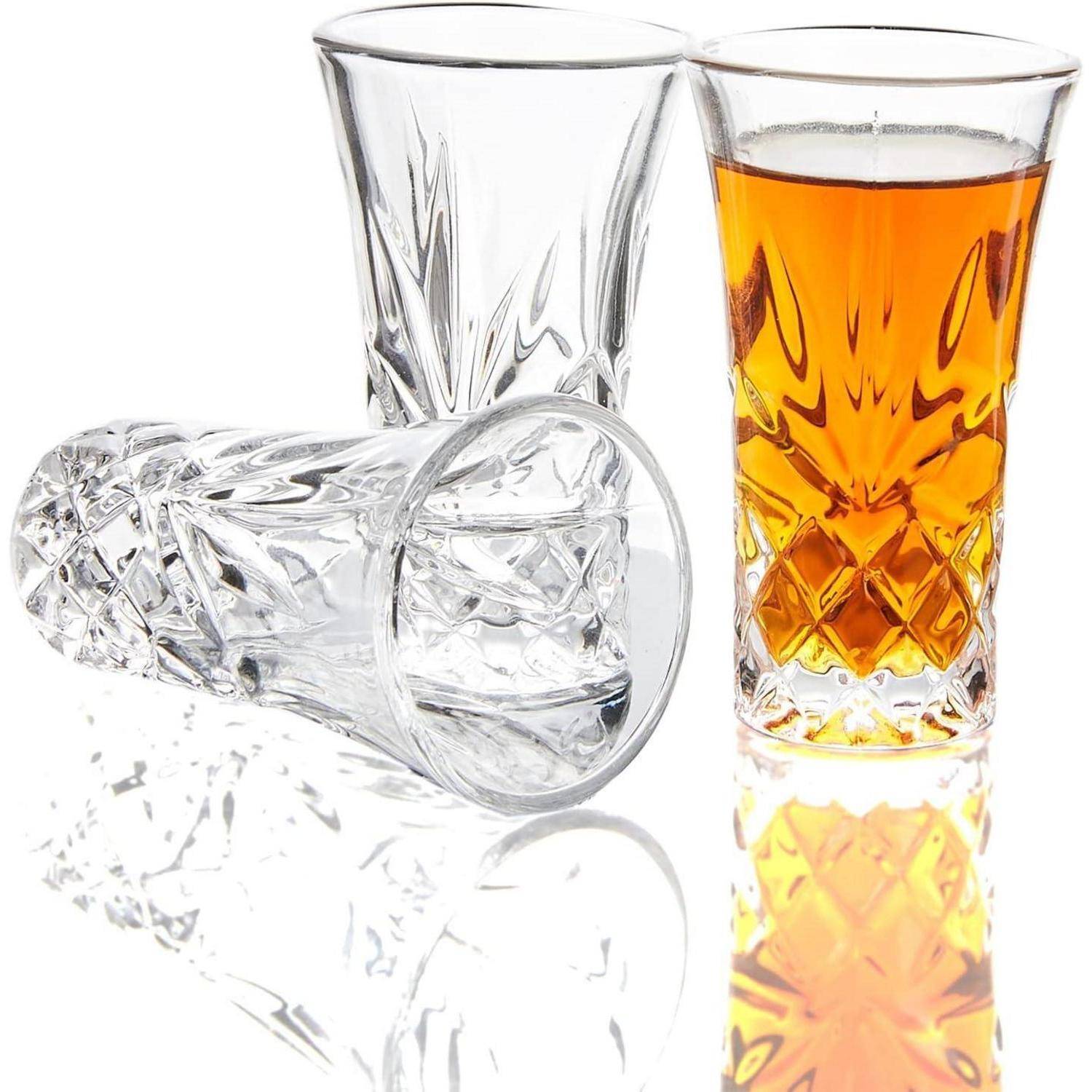 Tequila Gläser 60ml Boden 3 Stück