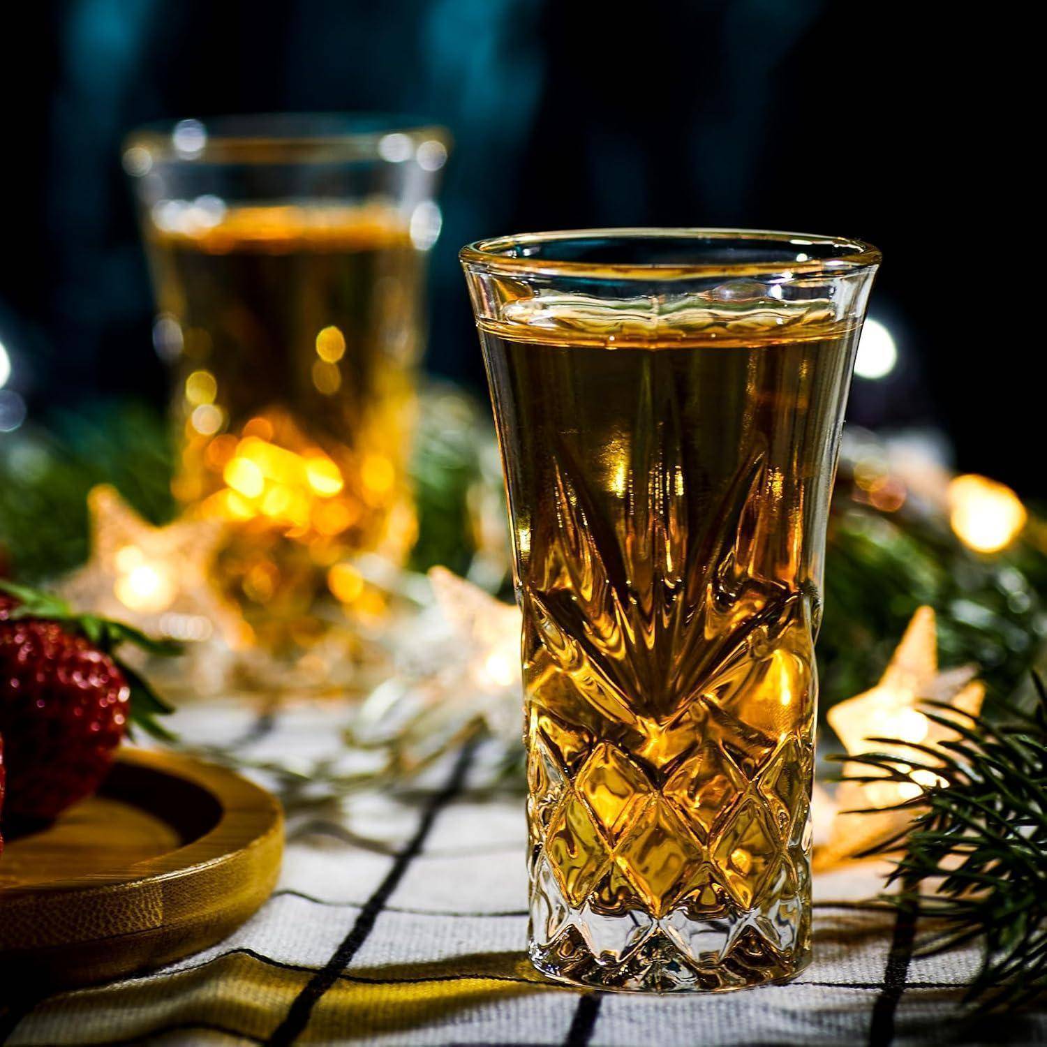 Tequila Gläser 60ml Boden 3 Stück