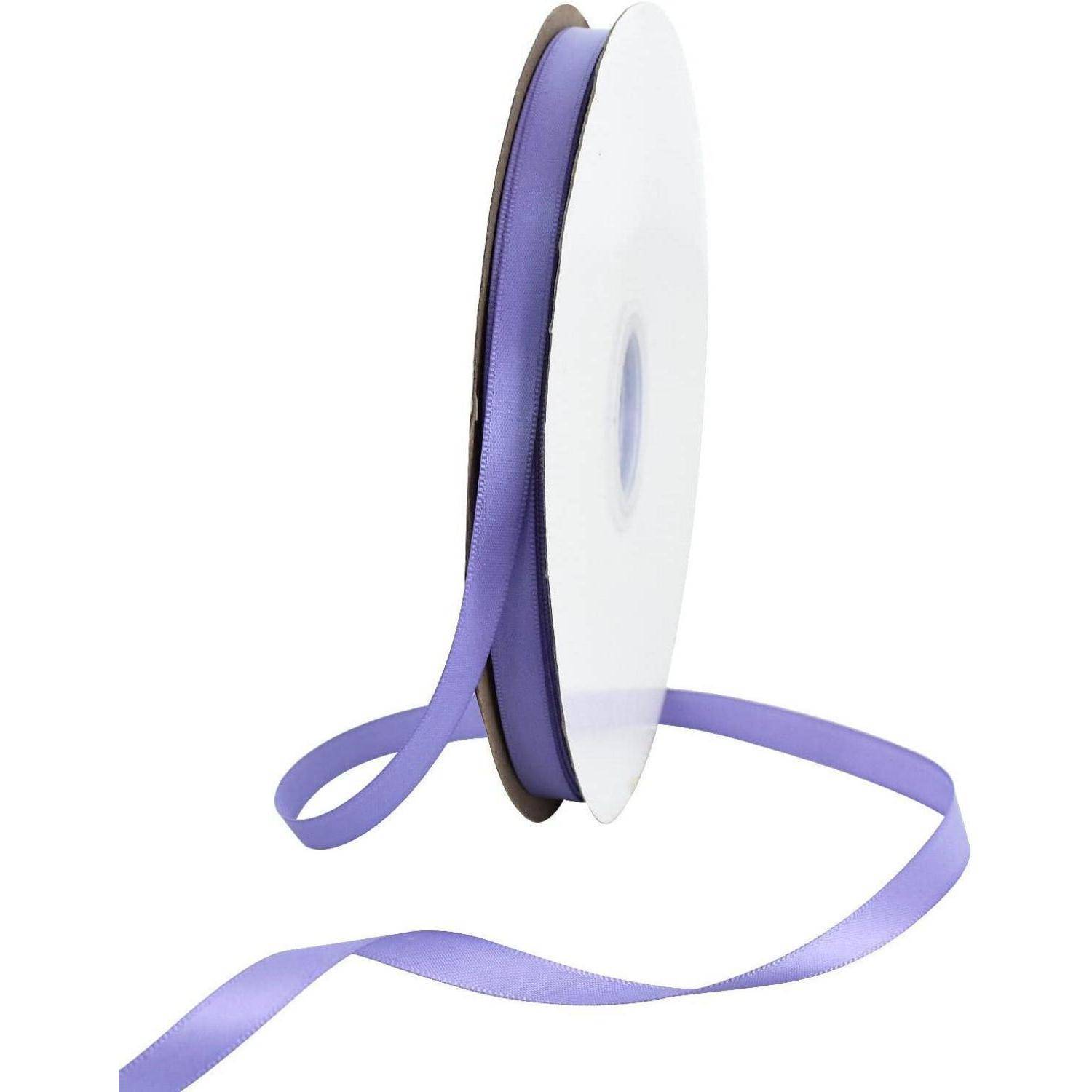 Satinband 10mm lila Geschenkband 3/8 in x 100 yds Light purple