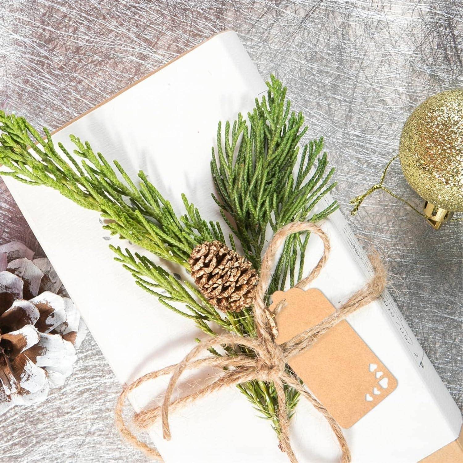 Geschenkanhänger Kraftpapier Braun 100 Stück Hochzeit Karft 100 Stück