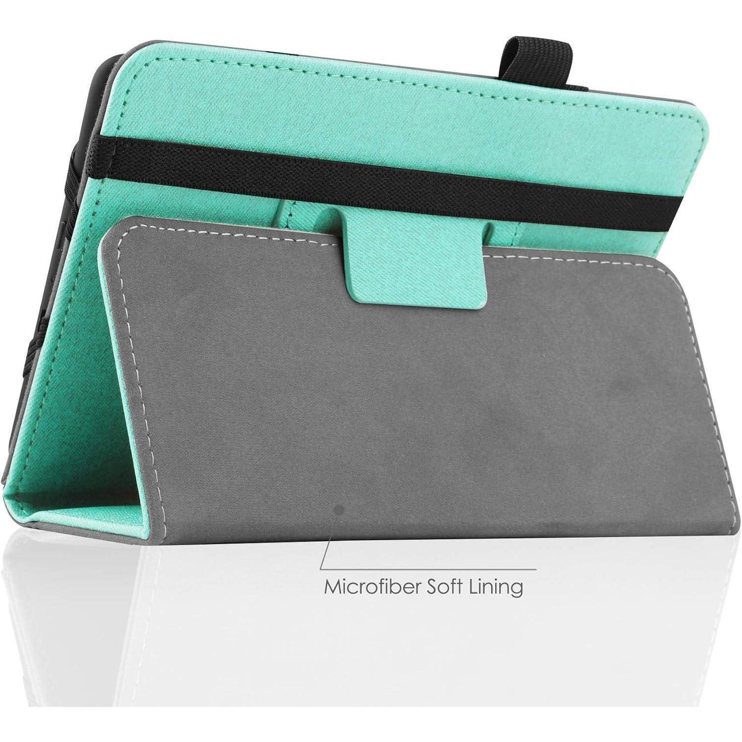 EReader Hülle 6 Zoll Kindle Kobo Folio Handschlaufe Mint