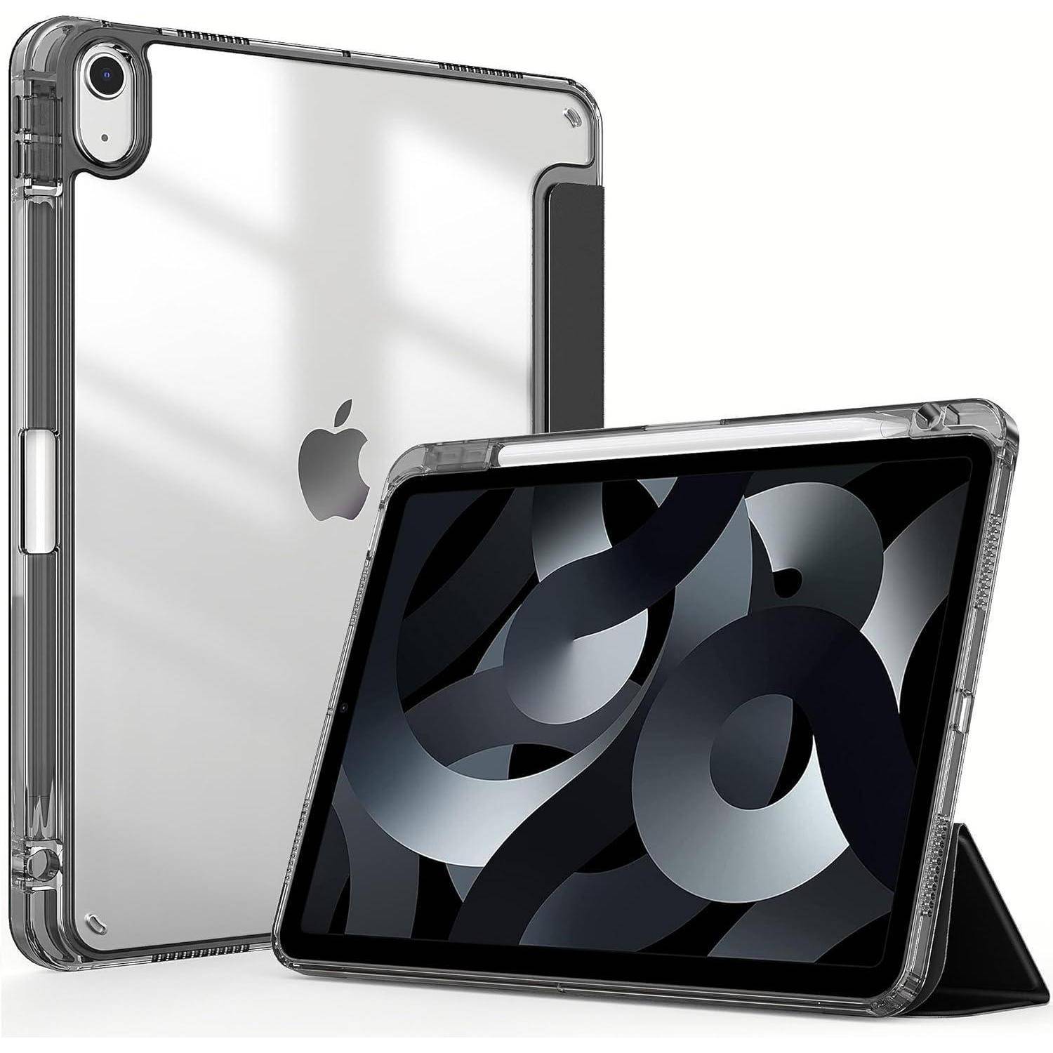 Hülle iPad Air M2 11 Stifthalter Hartschale Rückseite Schwarz Arcly