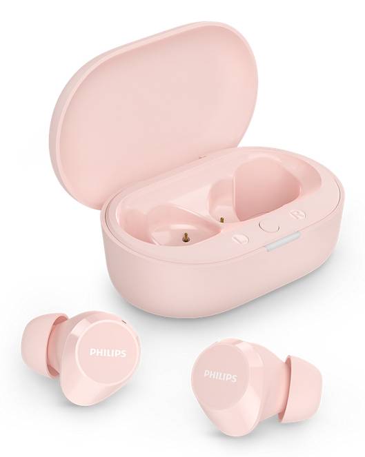 Philips True Wireless In-Ear-Kopfhörer TAT1209PK Pink - Kopfhörer - 20 KHz