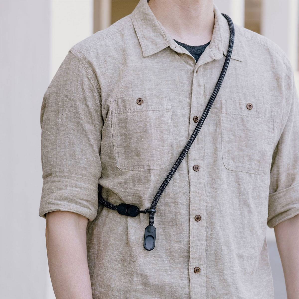 Peak Design Form Rope Camera Strap Standard - Black (Schwarz)