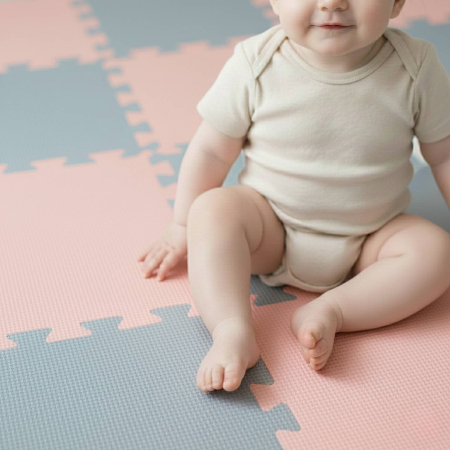 18 Teile Spielmatte Baby Puzzlematte 30x30 Krabbelmatte Bodenmatte Kinderzimmer