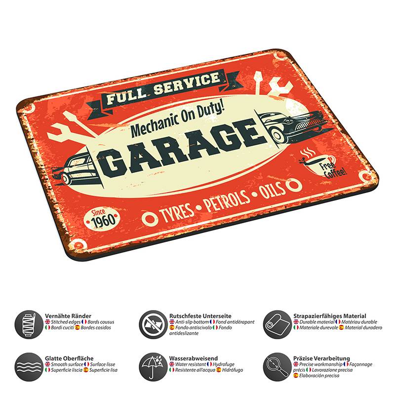 Retro-Stil-Schild mit Text 