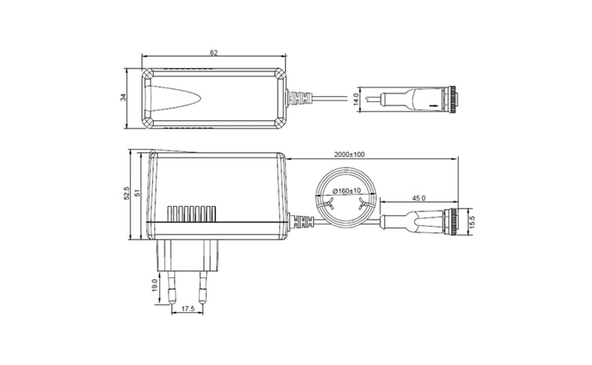Steckernetzteil 24V EU - AN003 - autosen