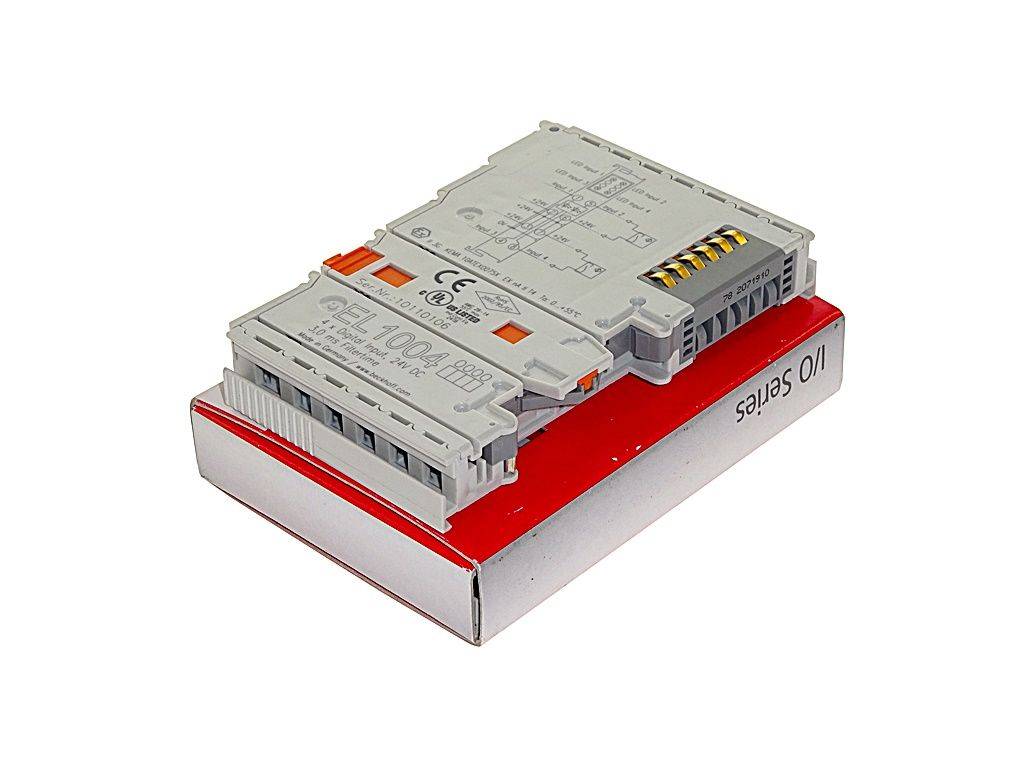 BECKHOFF EL1004 (EtherCAT: 4DI 24V, 2-Leitertechnik)