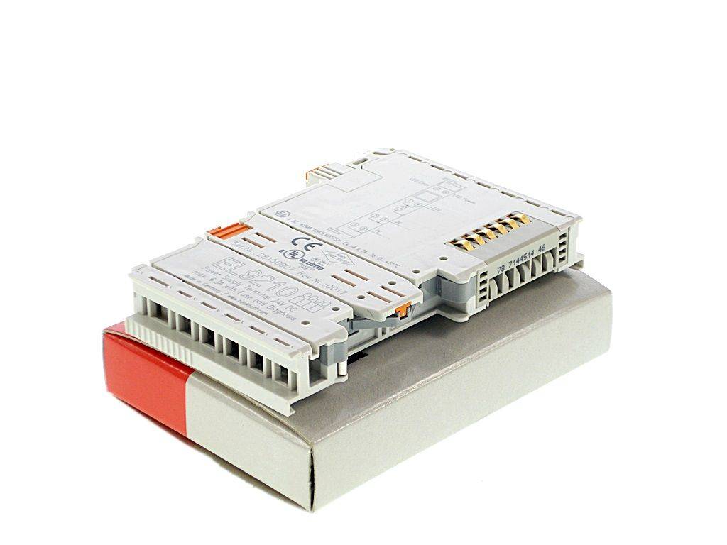 BECKHOFF EL9210 (EtherCAT: Potenzialeinspeiseklemme, 24 V DC)