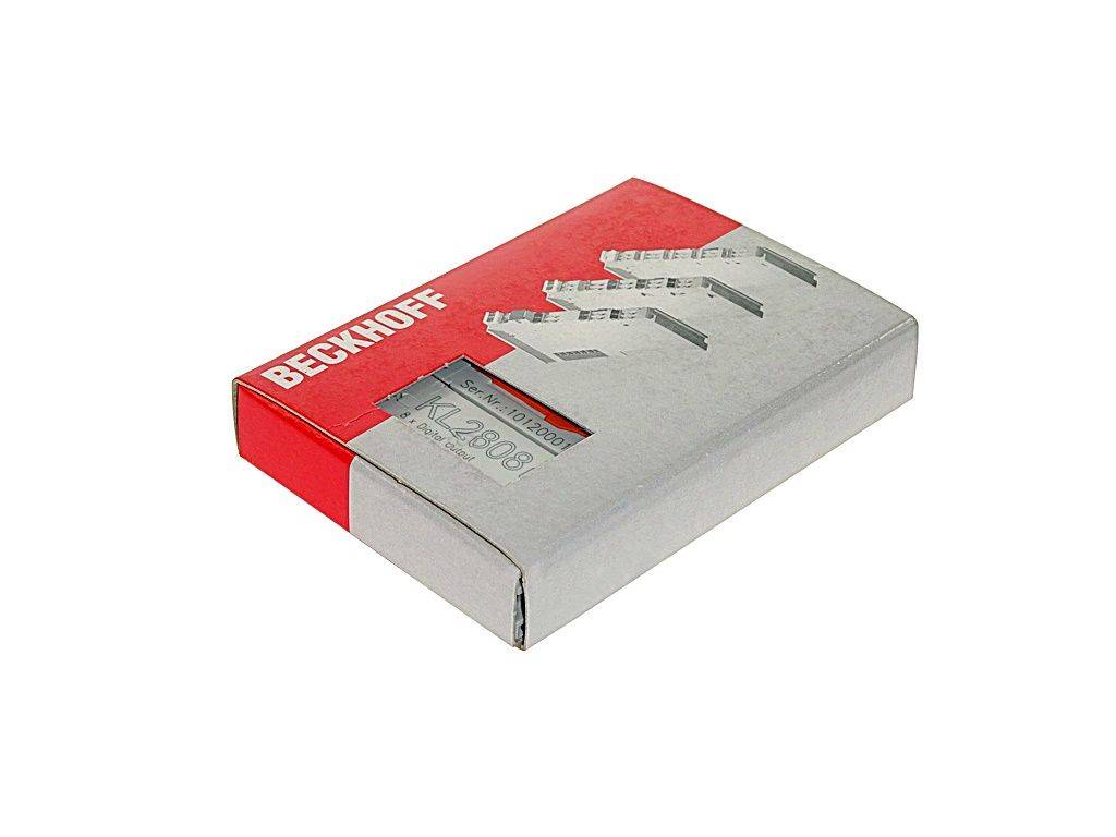 BECKHOFF KL2808 (8-Kanal-Digital-Ausgangsklemme 24VDC, 0,5A)