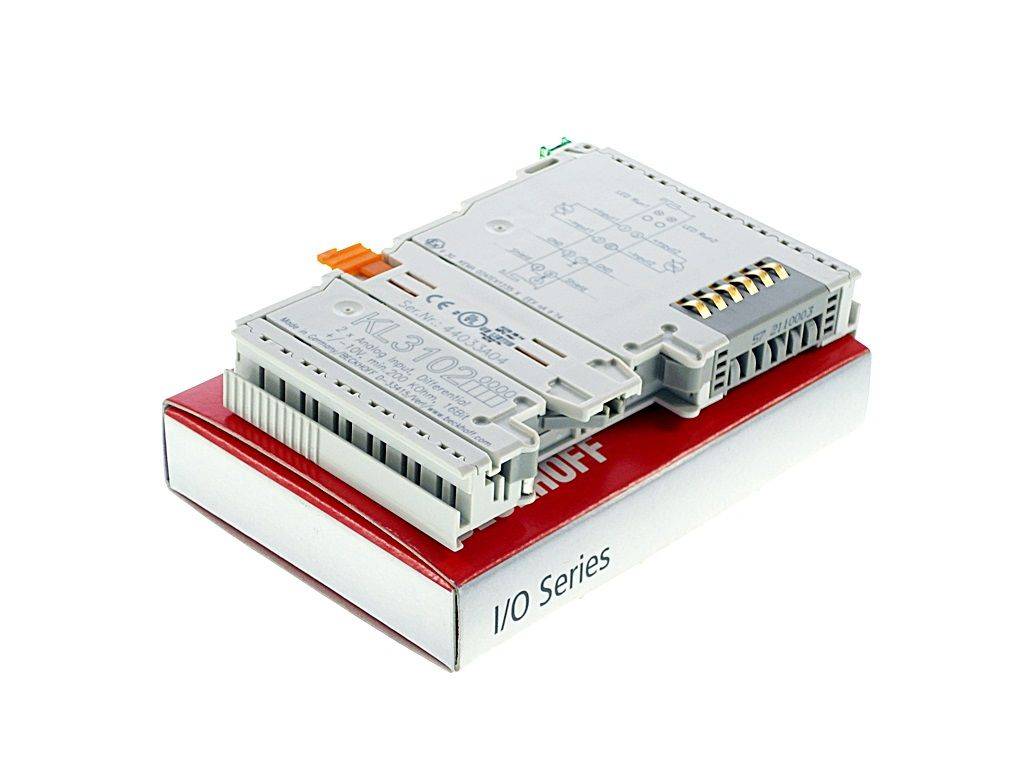 BECKHOFF KL3102 (Beckhoff I/O System: Busklemme, 2AI, -10 V ... 10 V, 16 Bit)