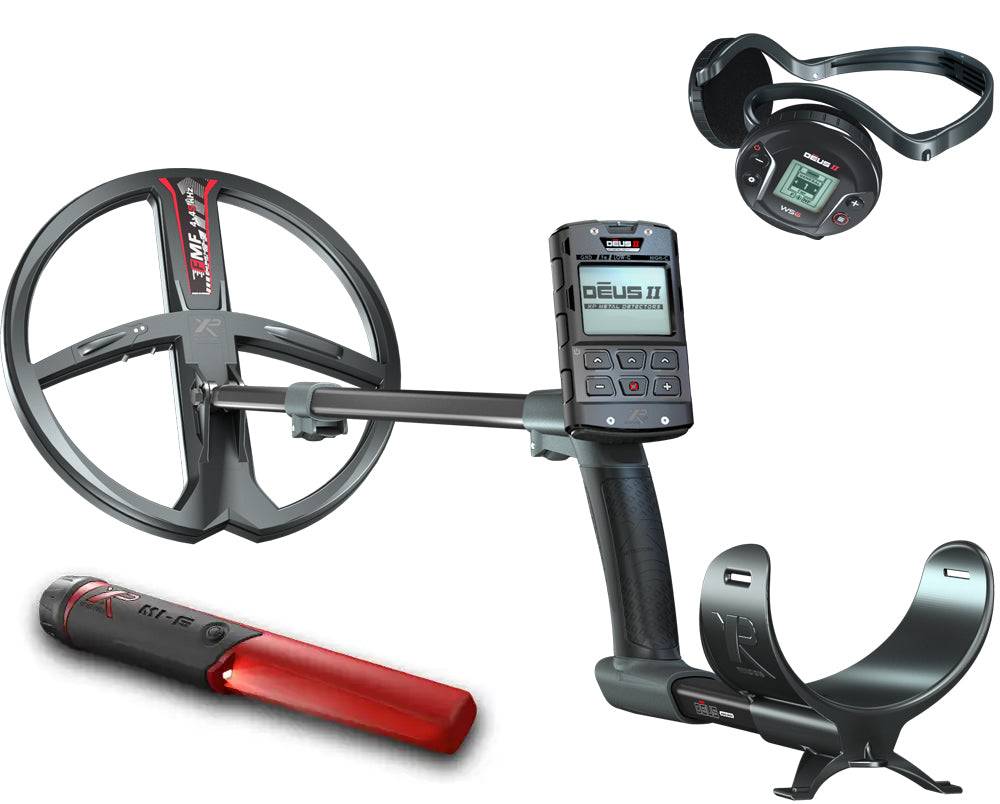 XP DEUS 2 FMF RC WS6 mit gratis MI-6 Pinpointer