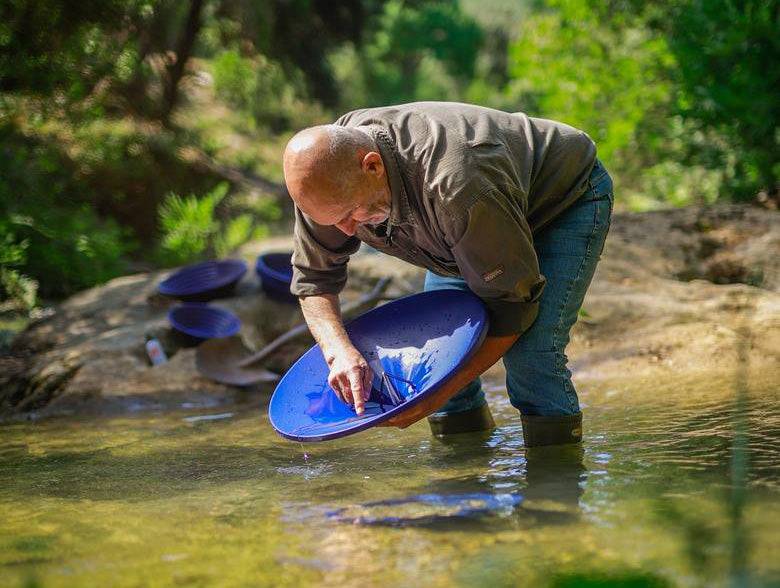 XP Goldwaschen Batea Set