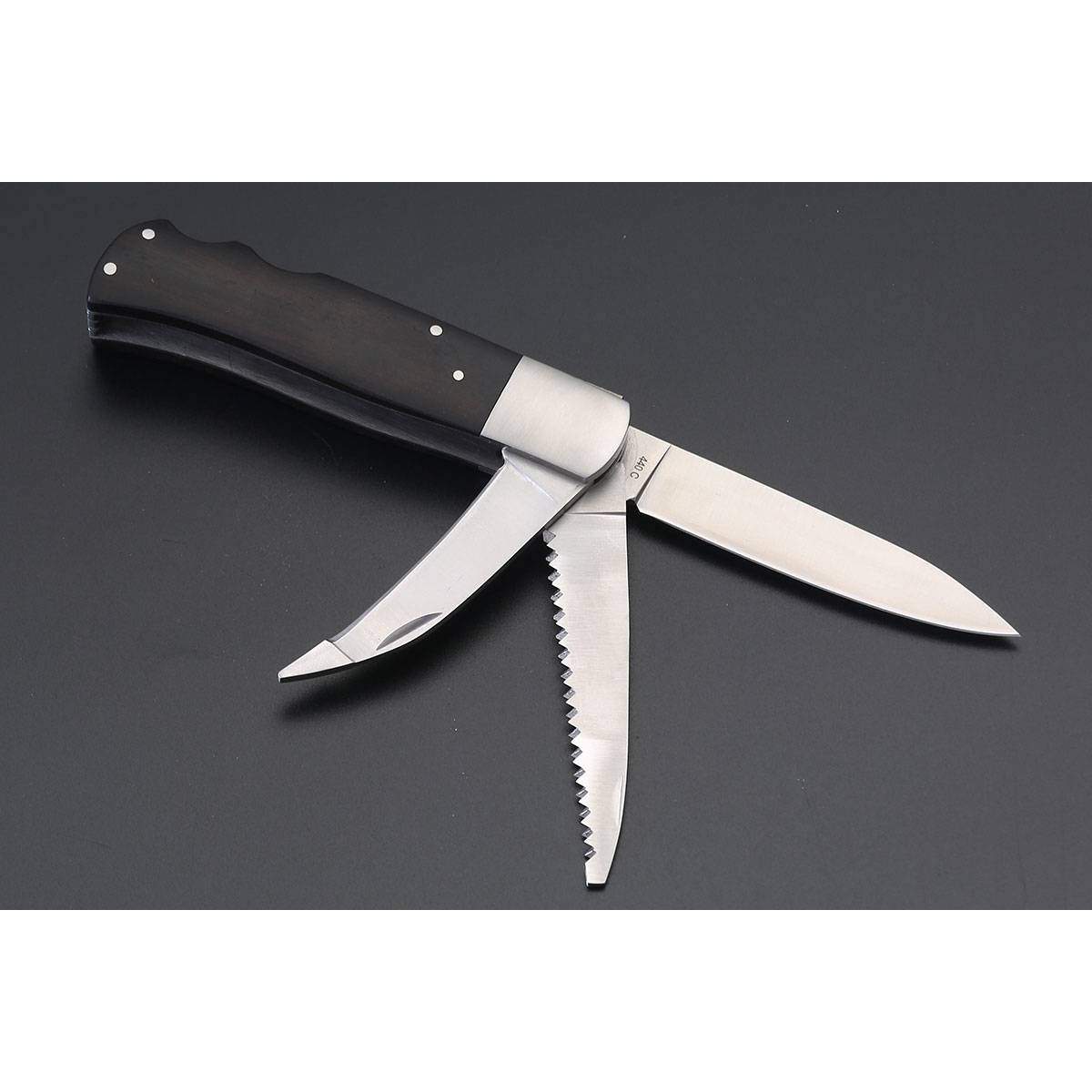 Puma TEC Jagdtaschenmesser - Ebenholz