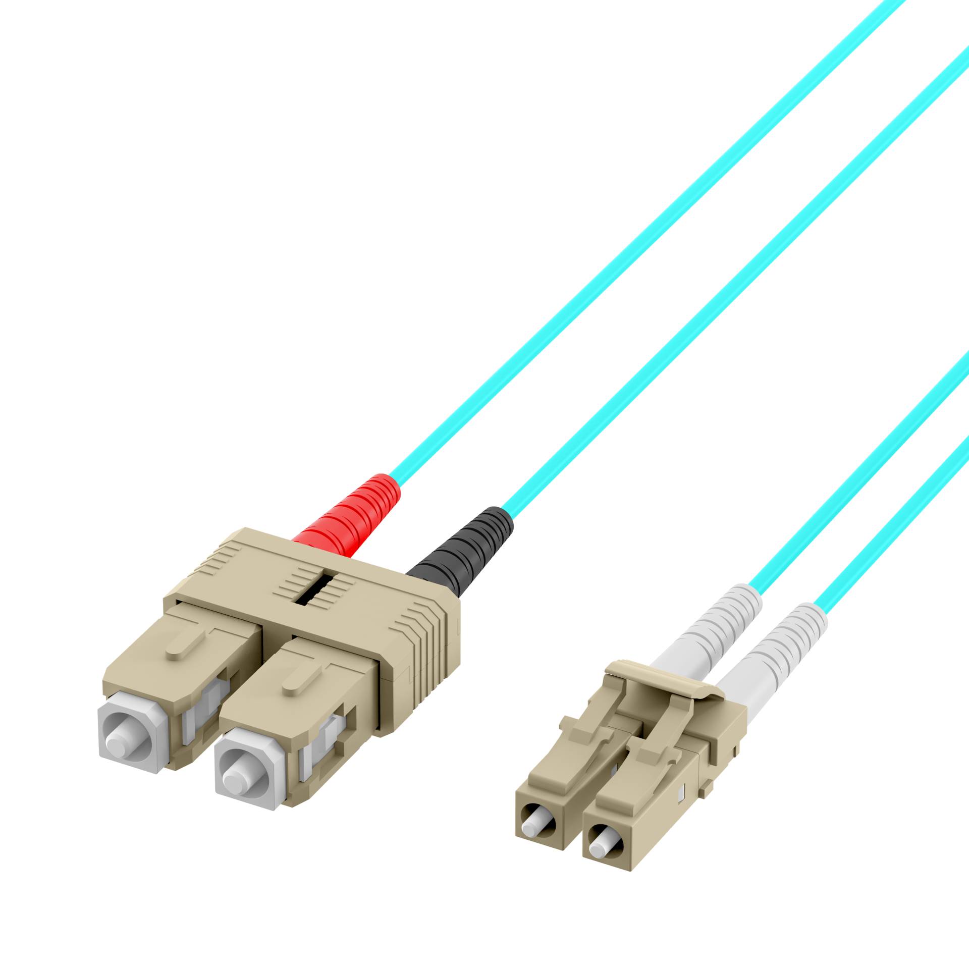 ProfiPatch LWL Patchkabel Duplex LC-SC Multimode 50/125µ OM3 LSZH 5m