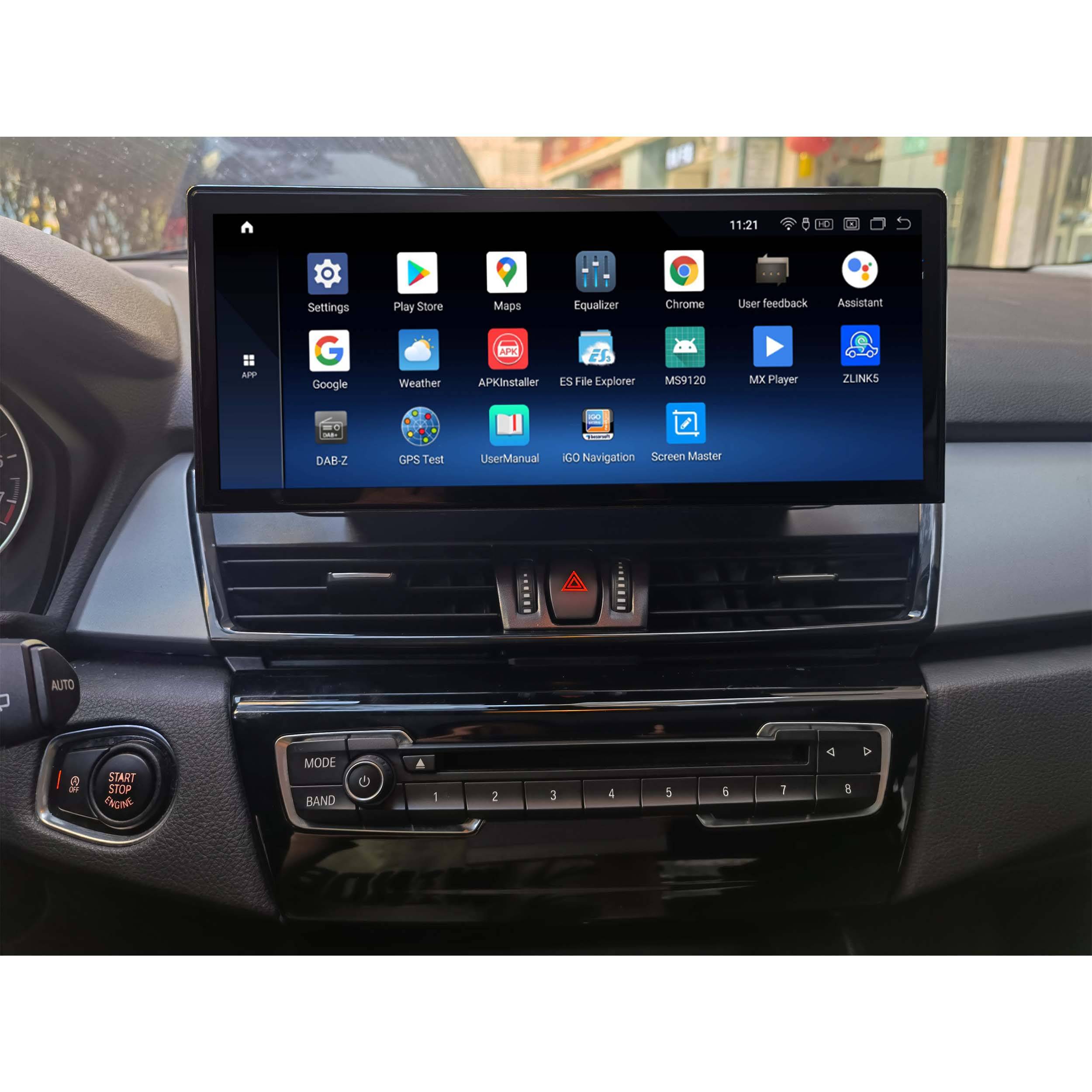 Für BMW 2er EVO Active Gran Tourer F45 F46 12.3" Touch Android GPS Navi CarPlay