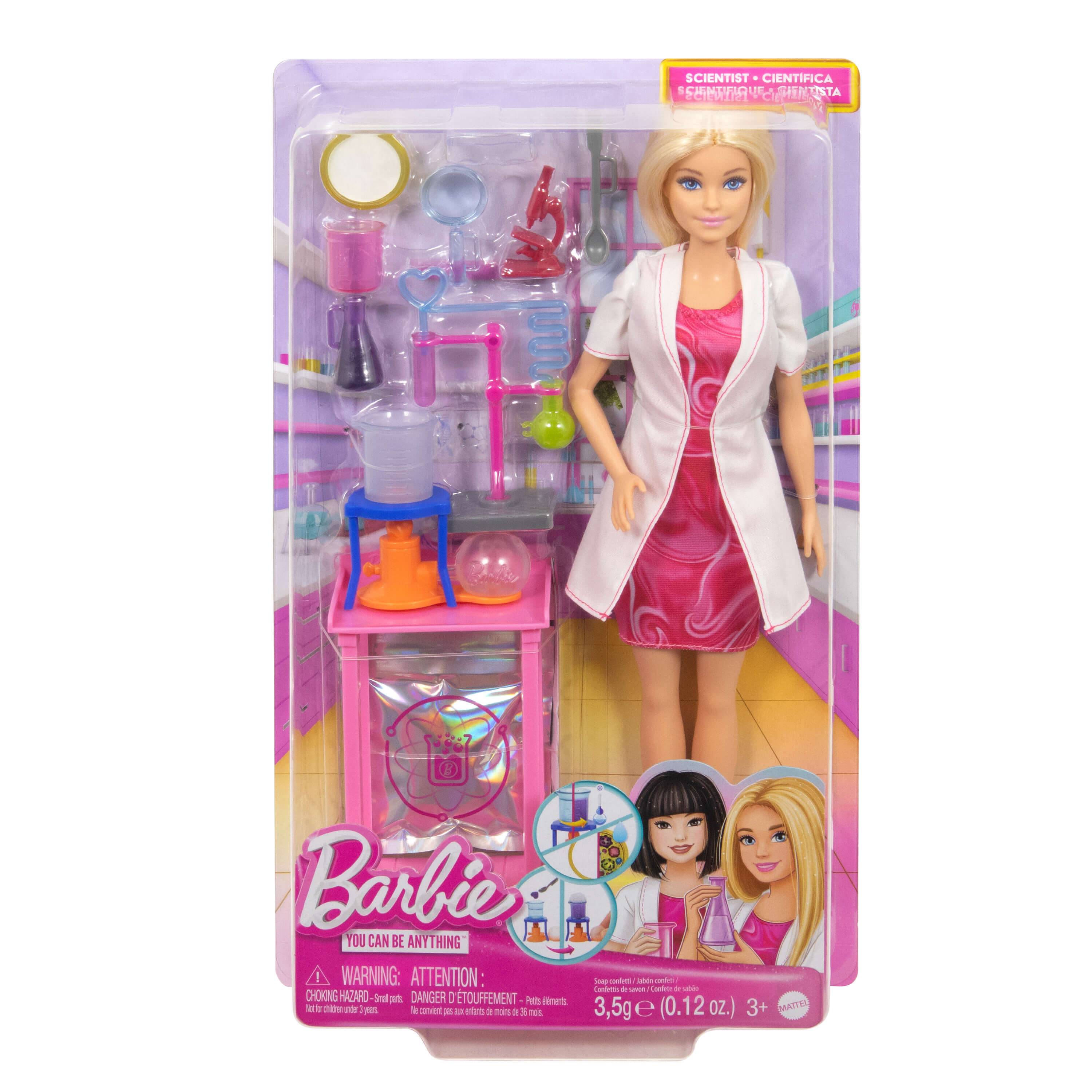 Mattel JCR70 - Barbie Deluxe Karriere: Wissenschaftlerin