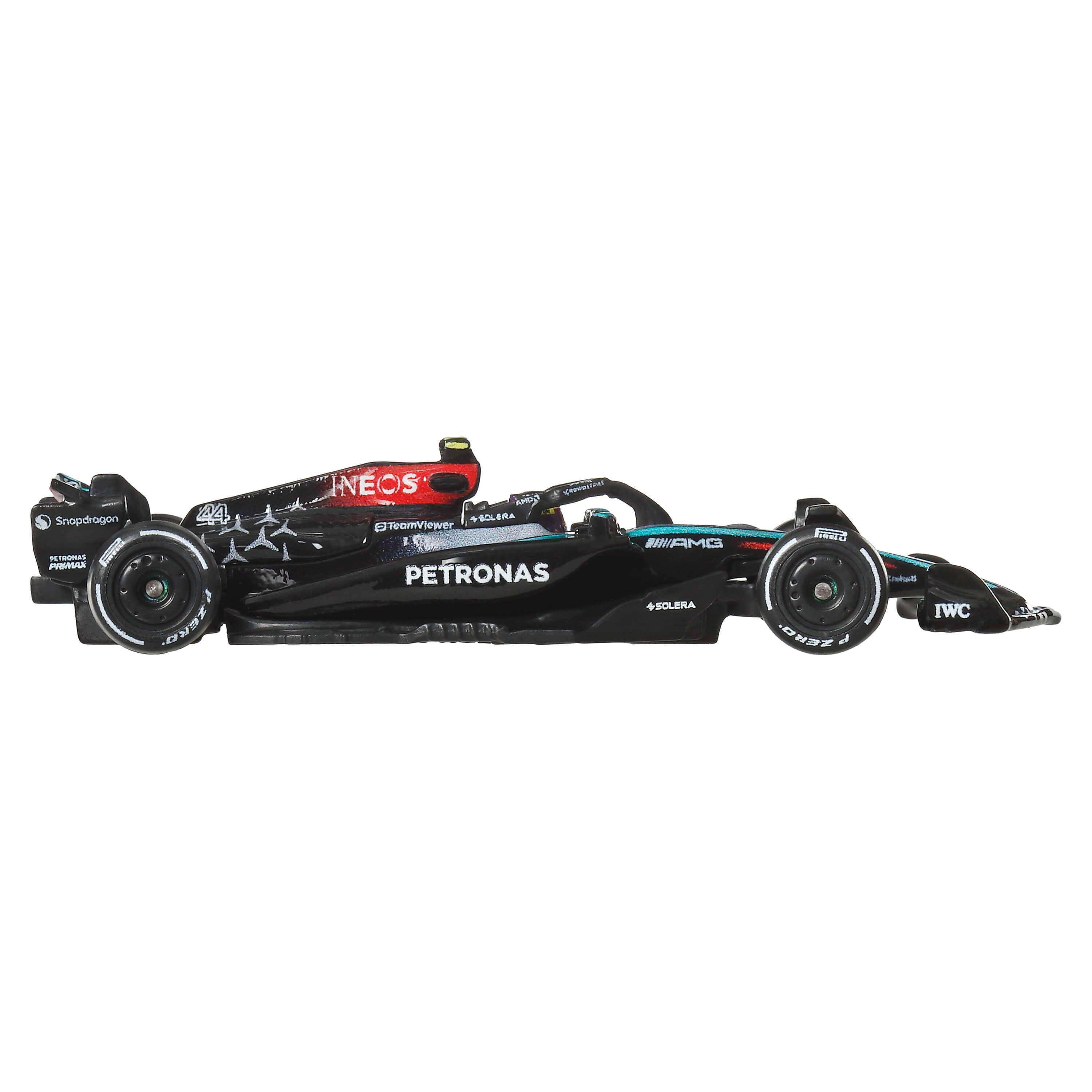 Mattel HRV11; JBM16 - Hot Wheels Race - Mercedes-Benz |2024 Livery Lewis Hamilton - % OS %