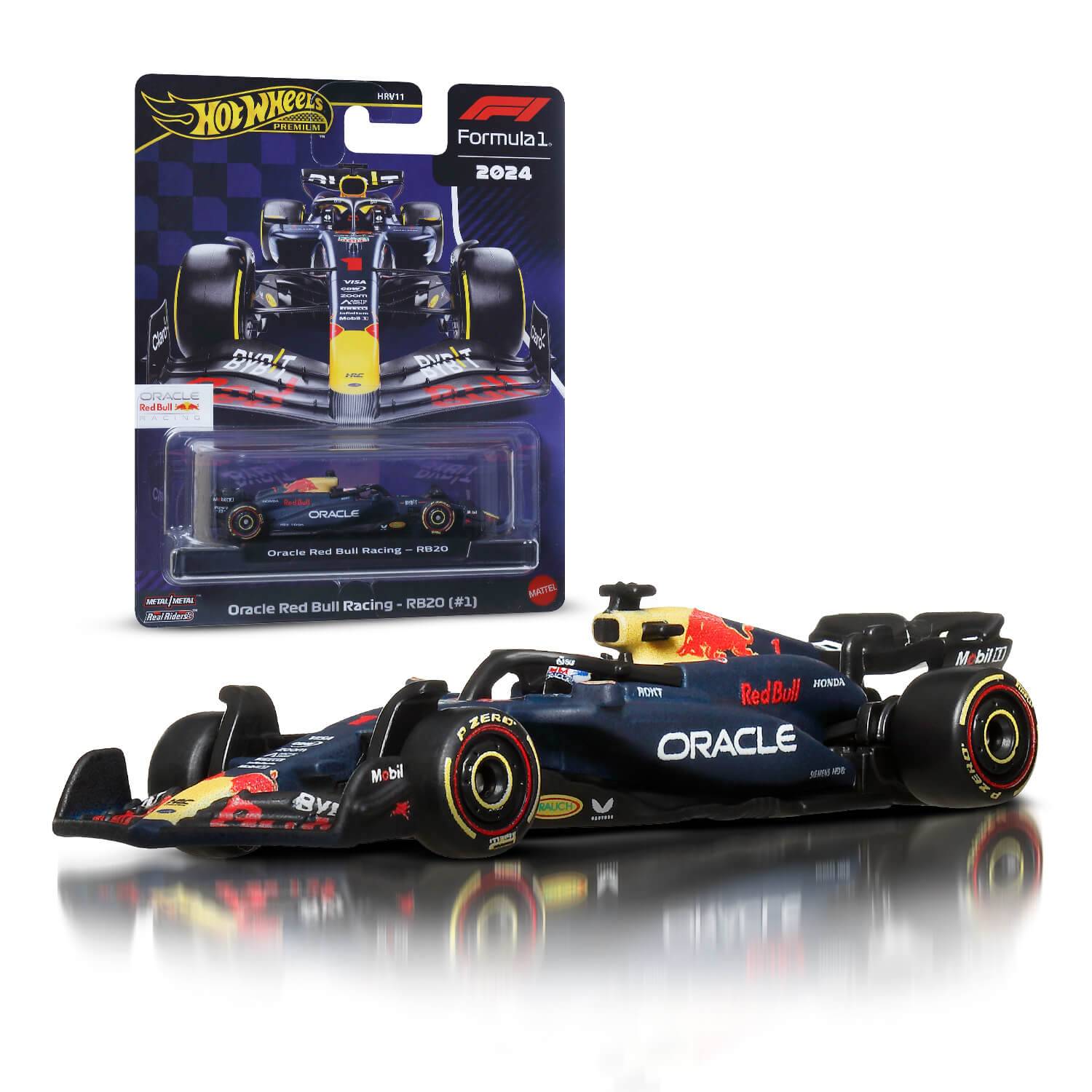 Mattel HRV11; JBM12 - Race - Red Bull |2024 Livery Max Verstappen - % OS %