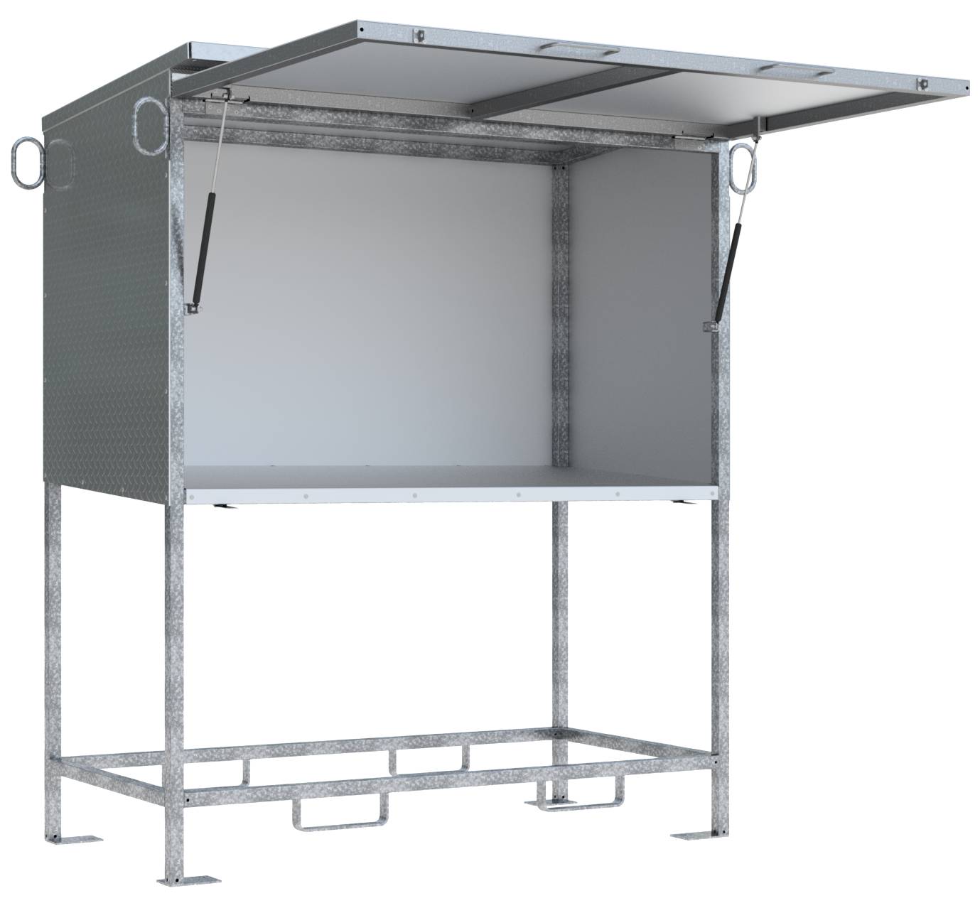 Schake 53500 Mobiler Planstand ohne LED-Leuchten und Steckdosen