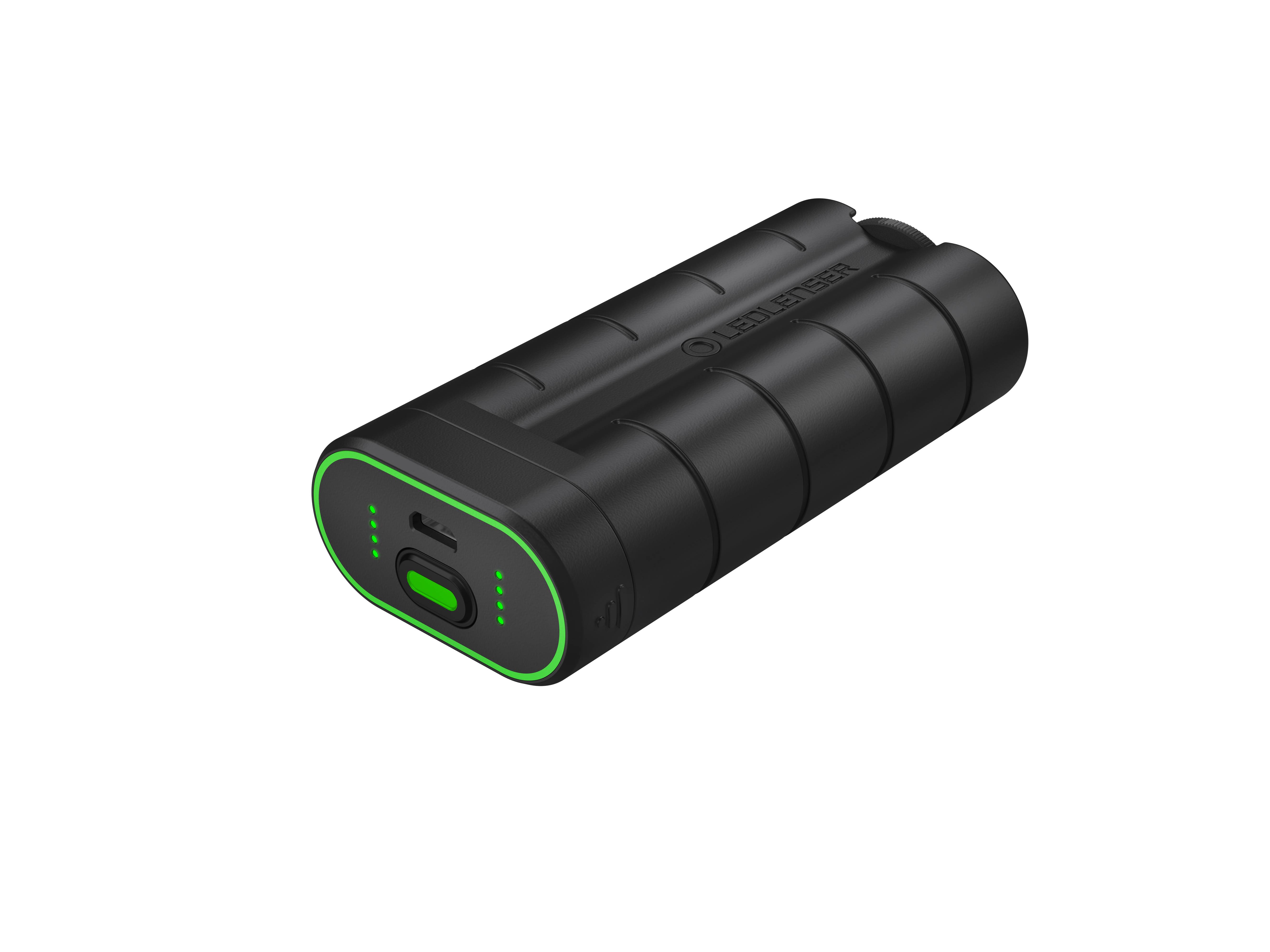 Ledlenser Batterybox7 Pro Profi-Akkubox für Lagerung und Transport von zwei 18650 Akkus 502129