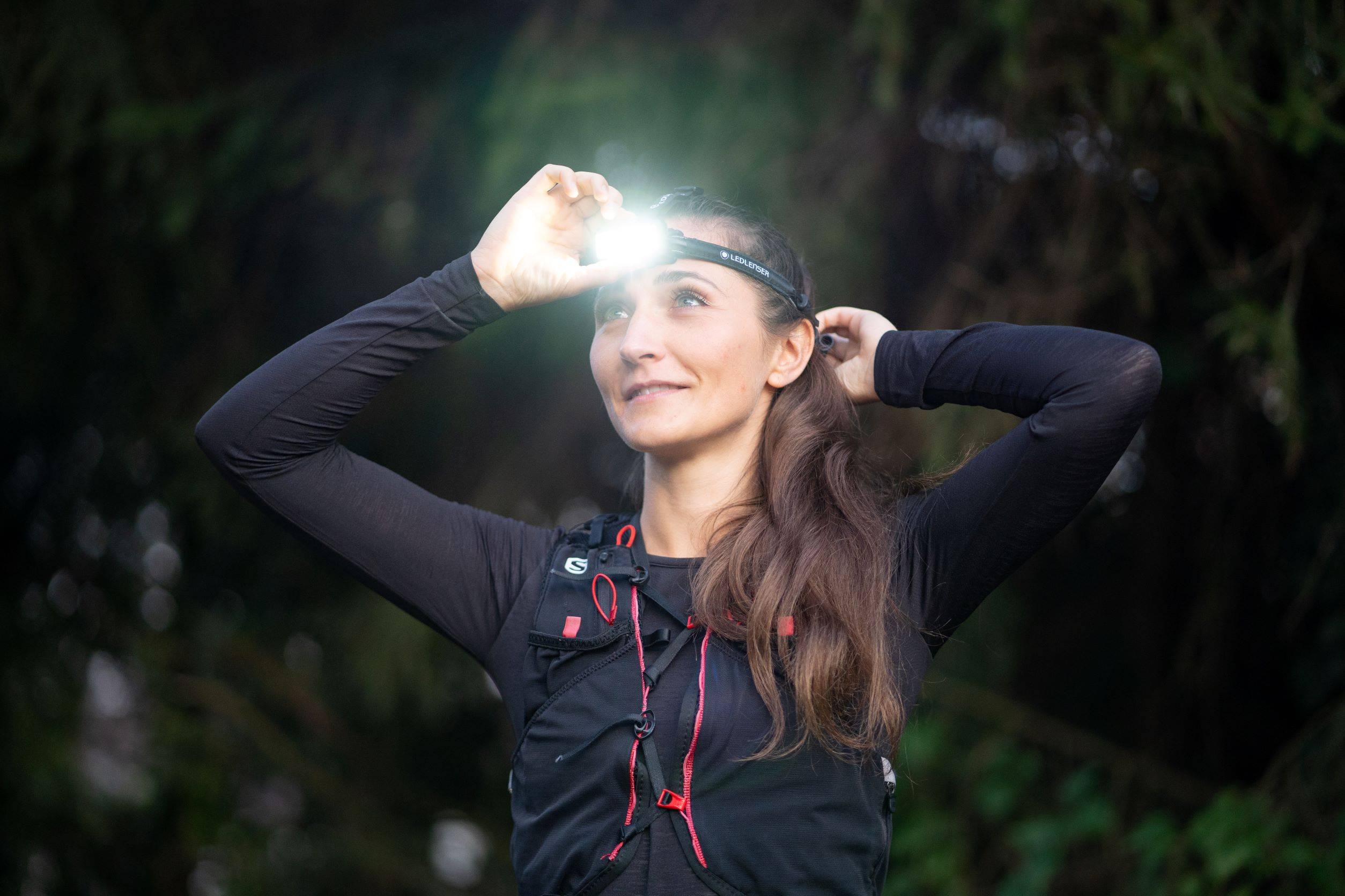 Ledlenser Aufladbare Trailrunning-Stirnlampe mit 1200 lm 502324