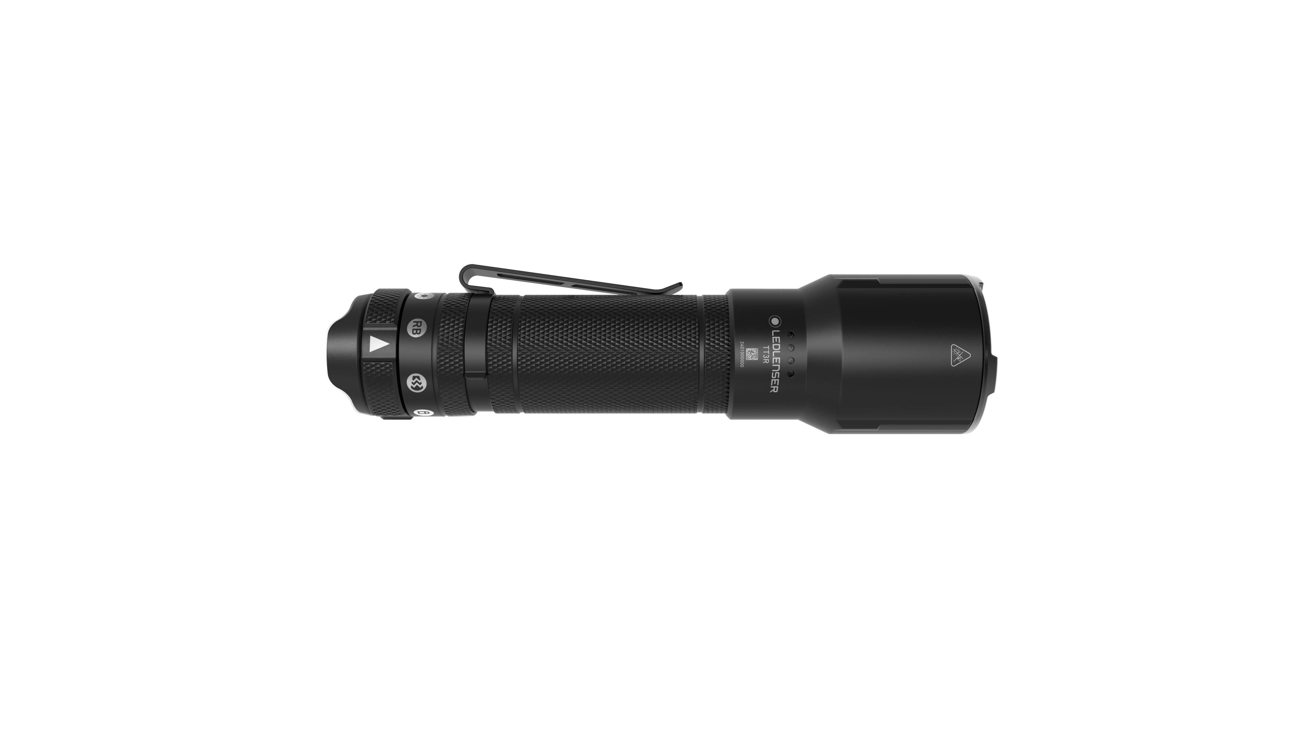 Ledlenser Handliche, leistungsstarke Taschenlampe für taktische Einsätze, aufladbar 503187