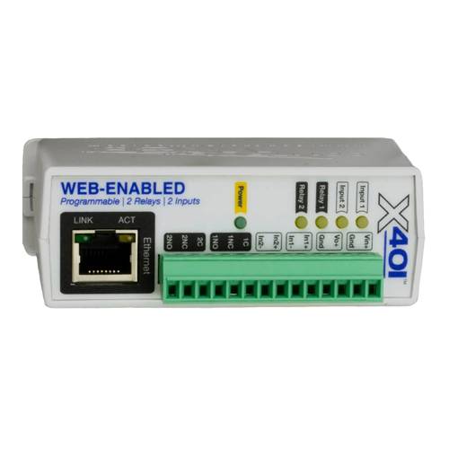 2N TELEKOMUNIKACE 9137413E - Externes IP-Relais für Türsprechanlagen & Zutrittskontrolle (2x Eingang | 2x Relais)