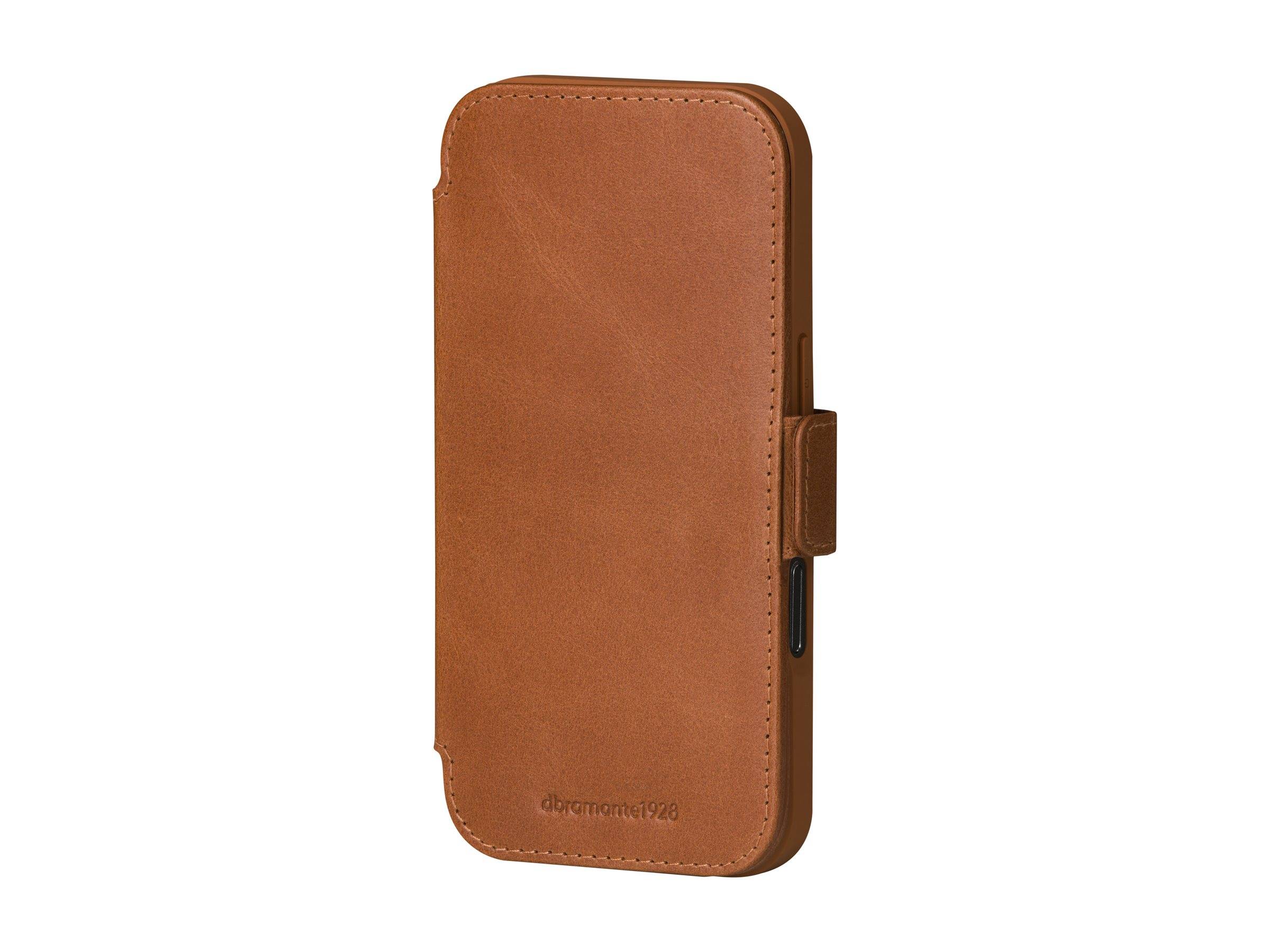 dbramante1928 Copenhagen - Flip-Hülle für Mobiltelefongenarbtes Leder -