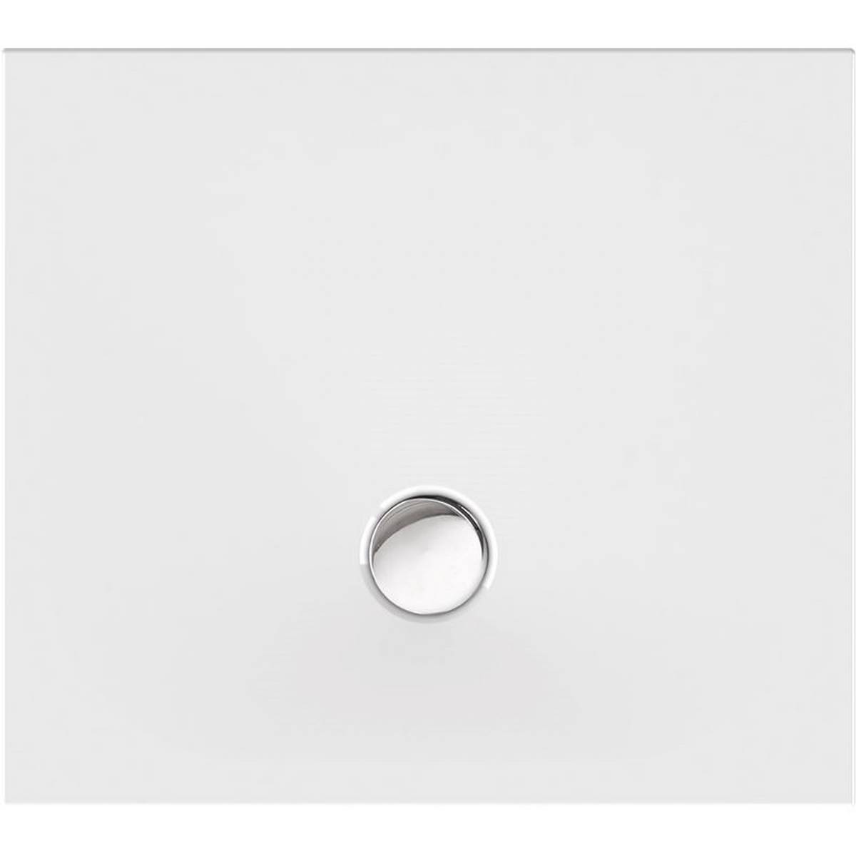 Schröder Rechteckduschwanne Flat New E 90x80x2 cm weiß