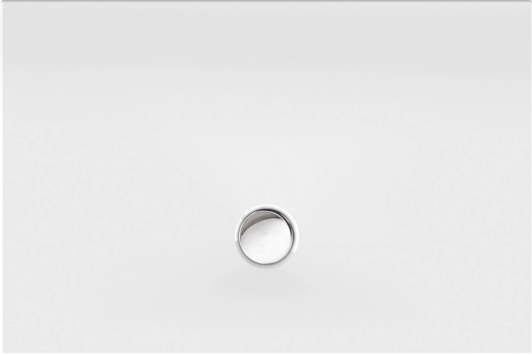 Schröder Rechteckduschwanne Flat New E 120x70x2 cm weiß