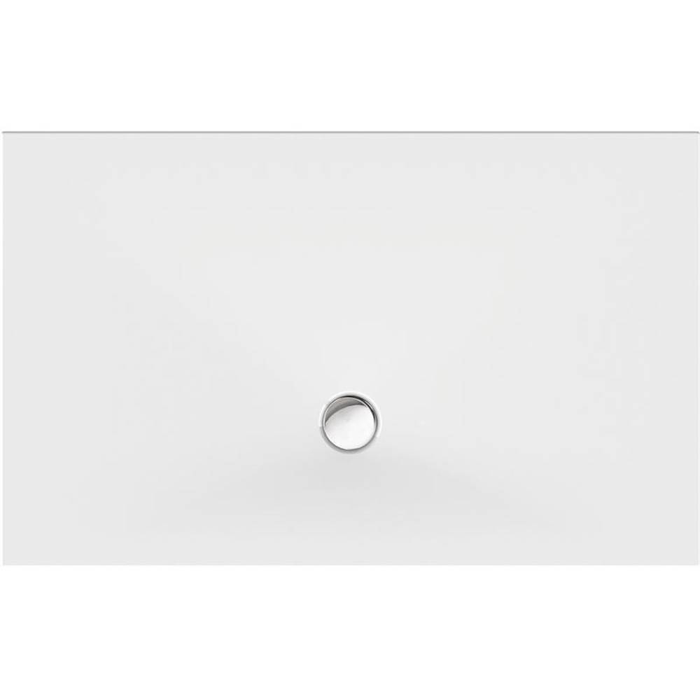 Schröder Rechteckduschwanne Flat New E 140x80x2 cm weiß