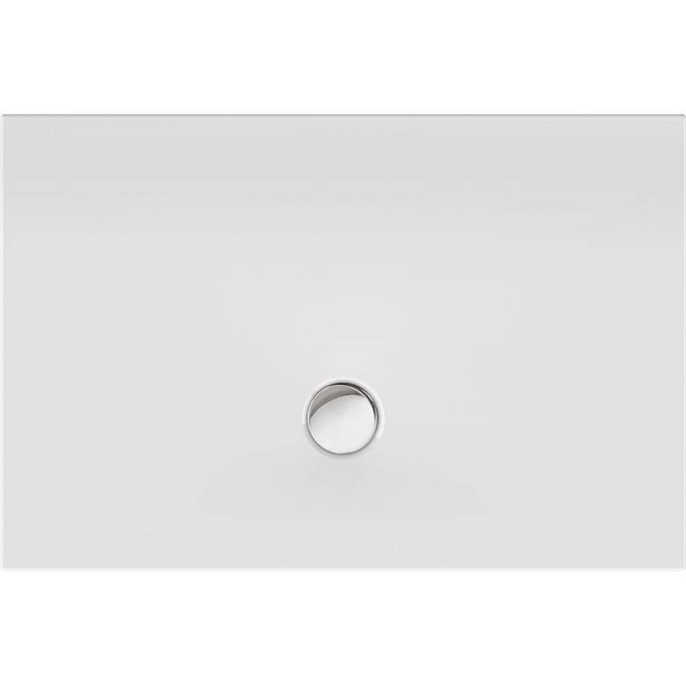 Schröder Rechteckduschwanne Flat New E 140x100x2 cm weiß