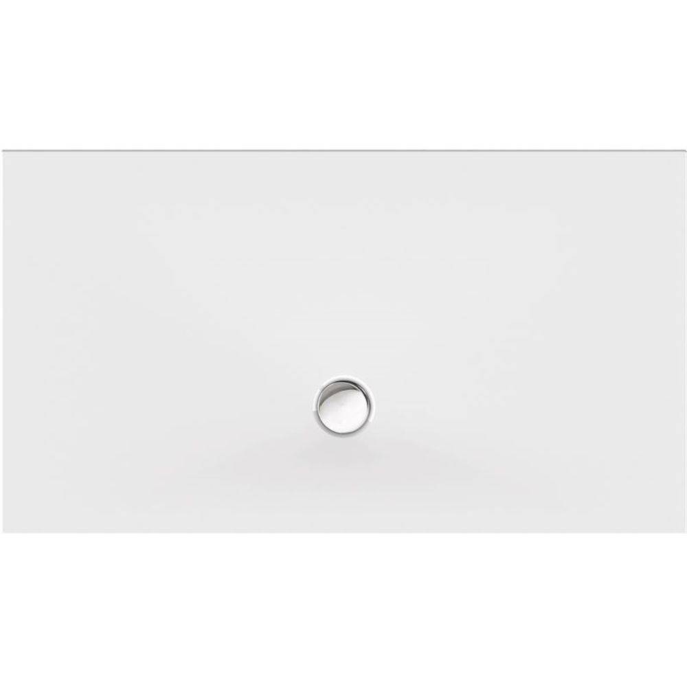 Schröder Rechteckduschwanne Flat New E 160x90x2,5 cm weiß