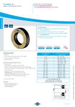 Doyma Curaflex Dichtungseinsatz A mit DPS,, DN 200 für Rohr Ø 105-115mm