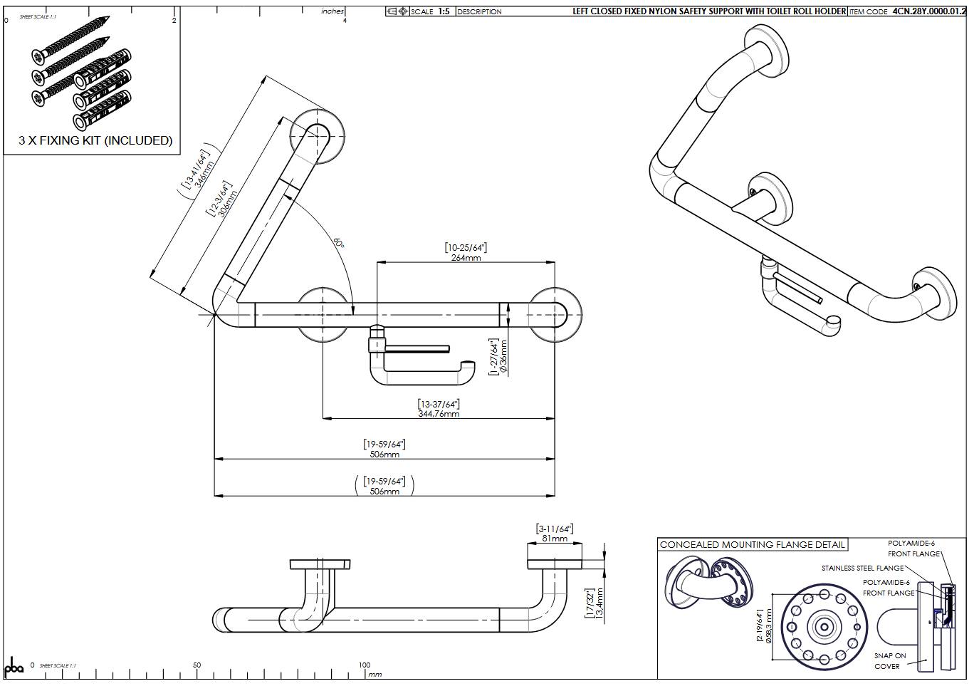 pba 01 Winkelgriff, L PRH, geschlossen