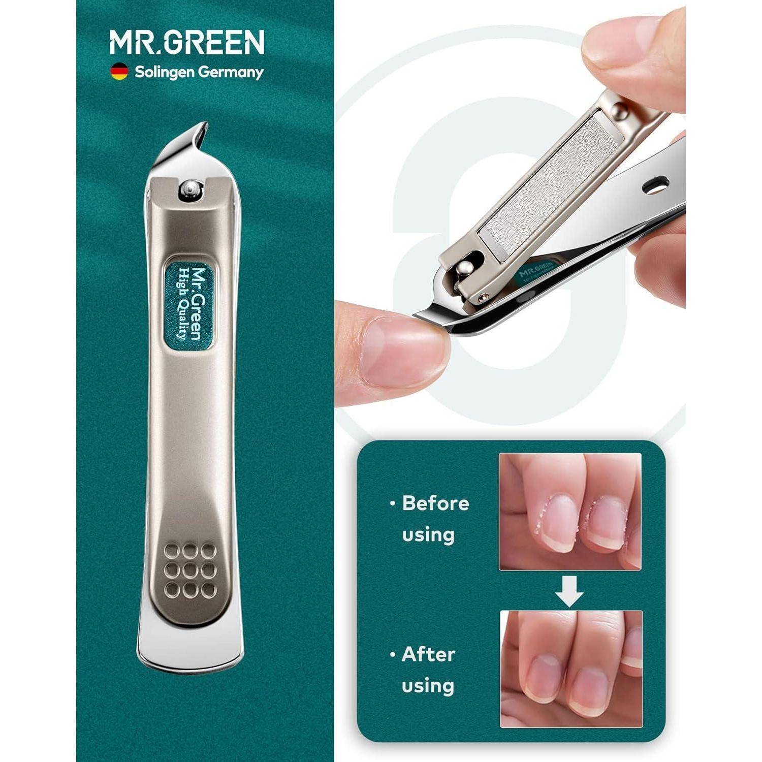 Maniküre Pediküre Set 8 in 1, Solingen Edelstahl Nagelset in
