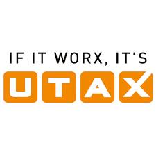 Logo mit der Aufschrift „IF IT WORX, IT'S UTAX